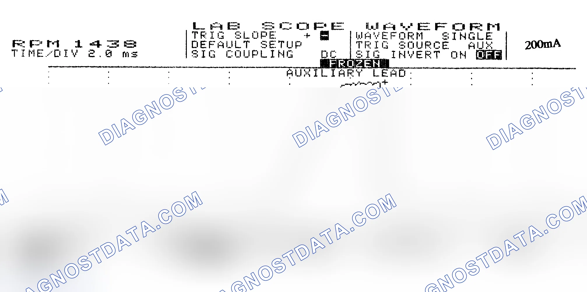 Scheme 15: Single Injector w/Normal Current Flow - Current Pattern
