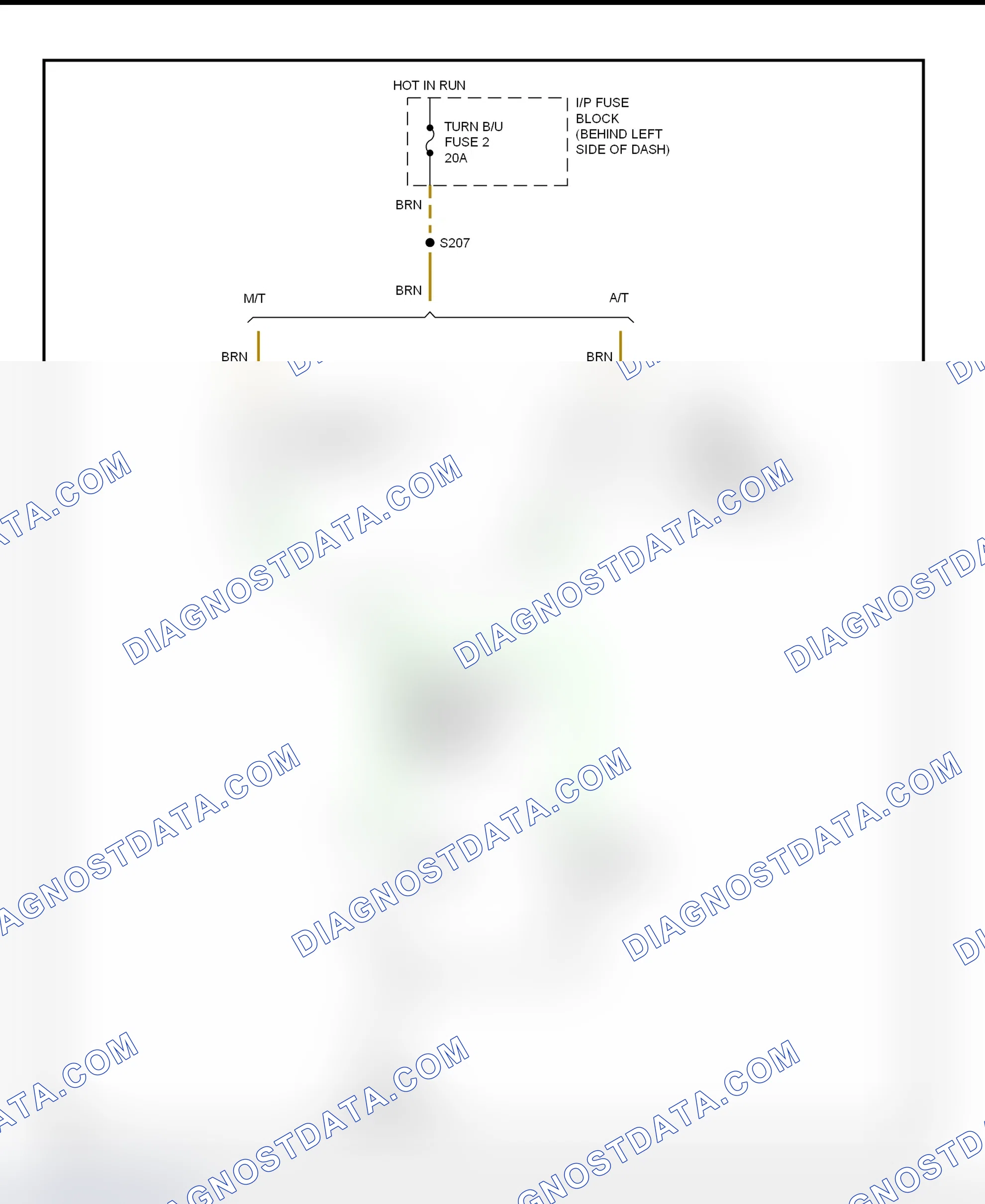 Scheme 49: Back-Up Lights Wiring Diagram (Camaro & Firebird)
