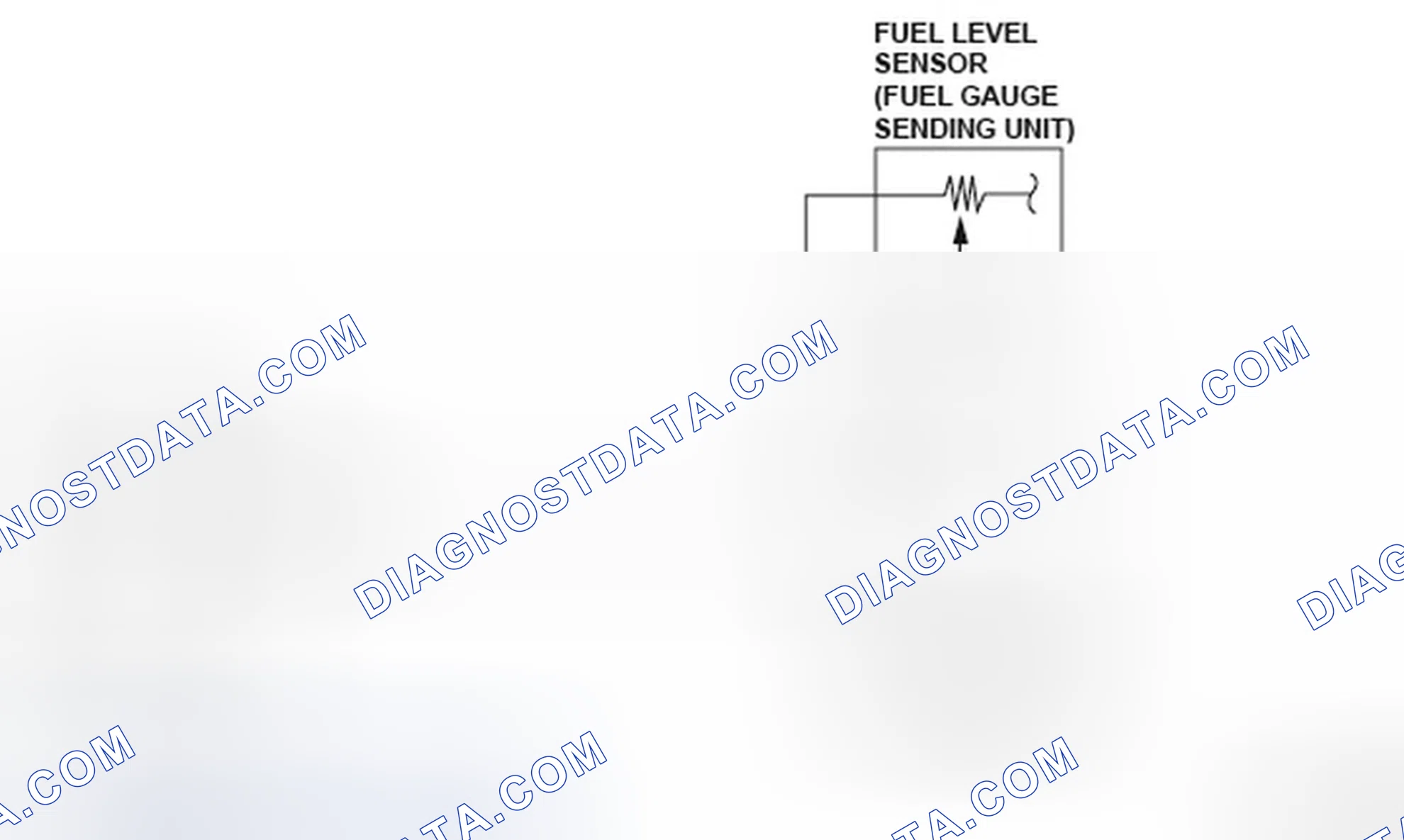 Scheme 160: Fuel Level Sensor (Fuel Gauge Sending Unit) Circuit Diagram