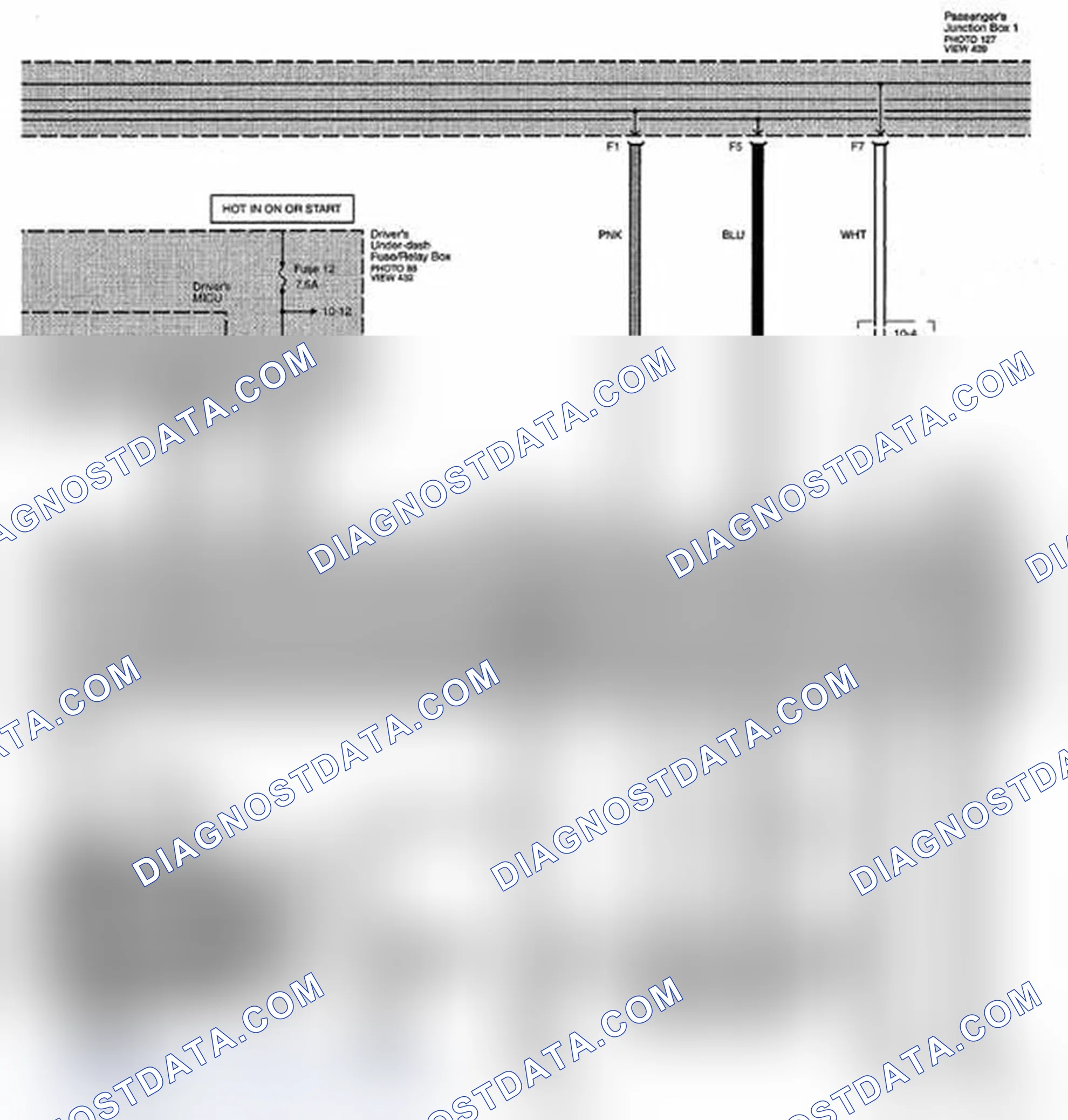 Scheme 233: License Plate, Parking, Side Marker Lights And Taillights Circuit Diagram (Page 110-8)