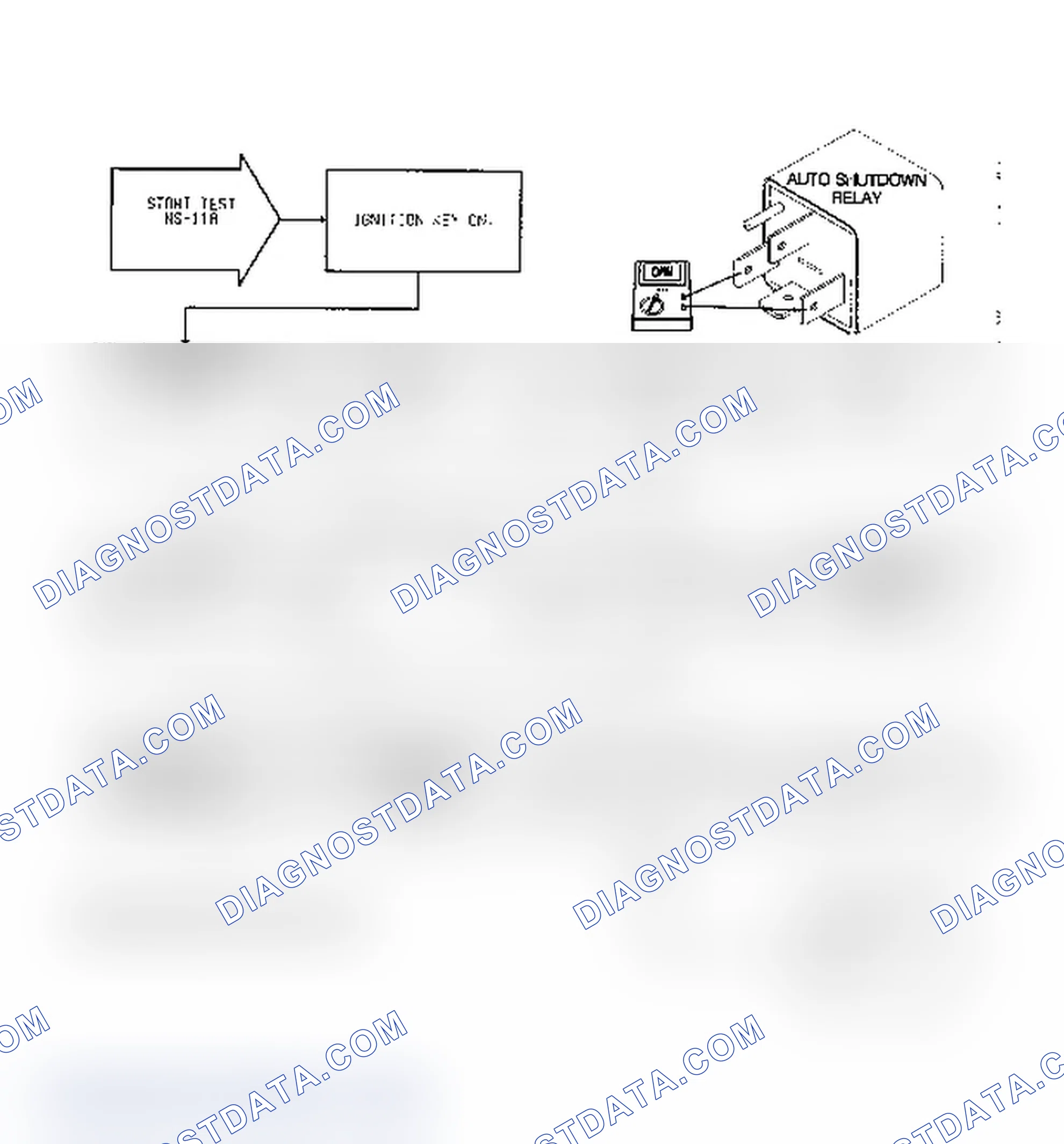 Scheme 233: Test NS-11A Code 42: Diagnostic Flow Chart (1 of 2)