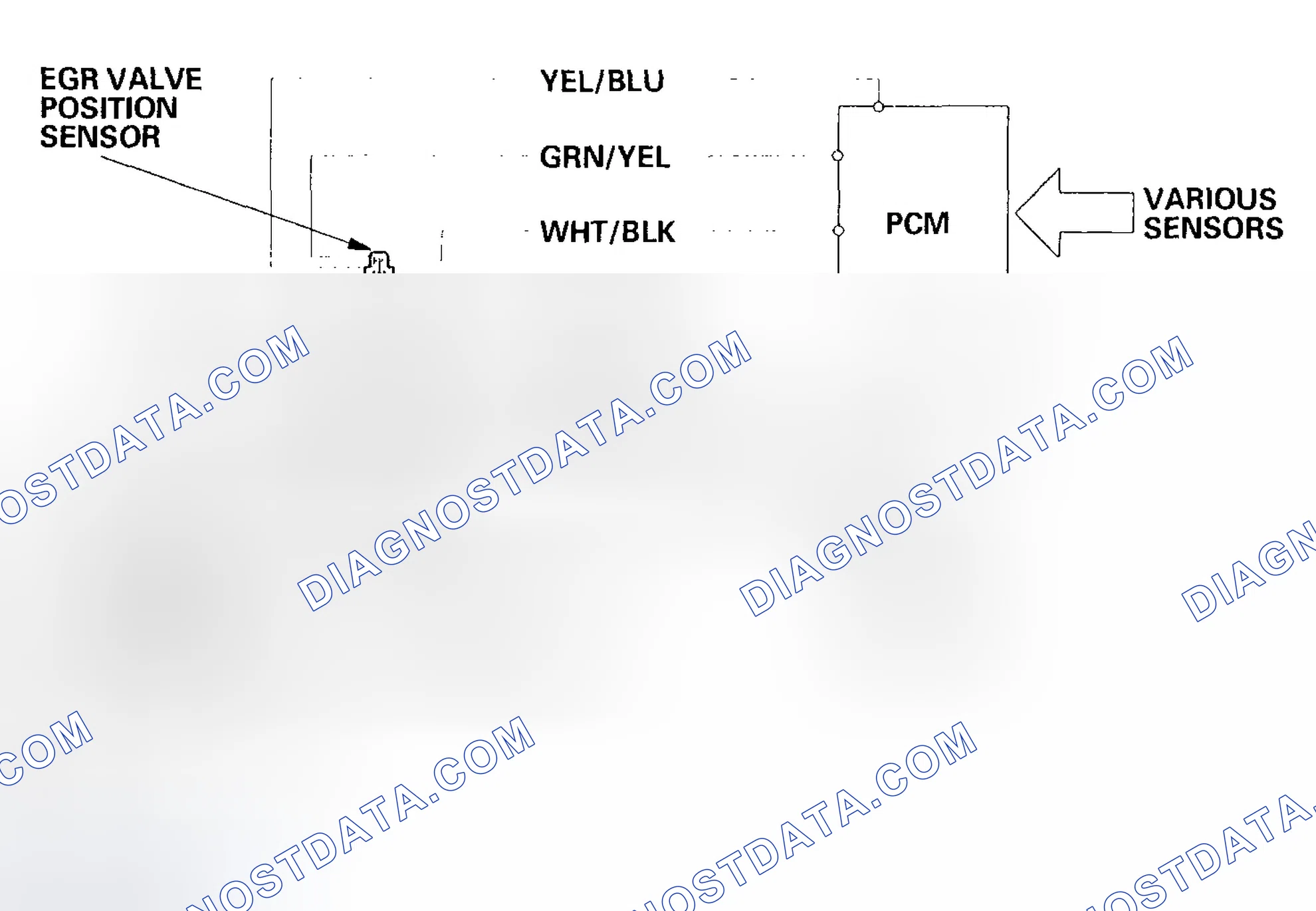 Scheme 50: Exhaust Gas Recirculation (EGR) System Diagram