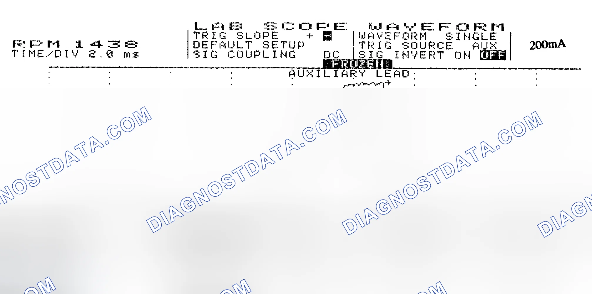 Scheme 15: Single Injector w/Normal Current Flow - Current Pattern
