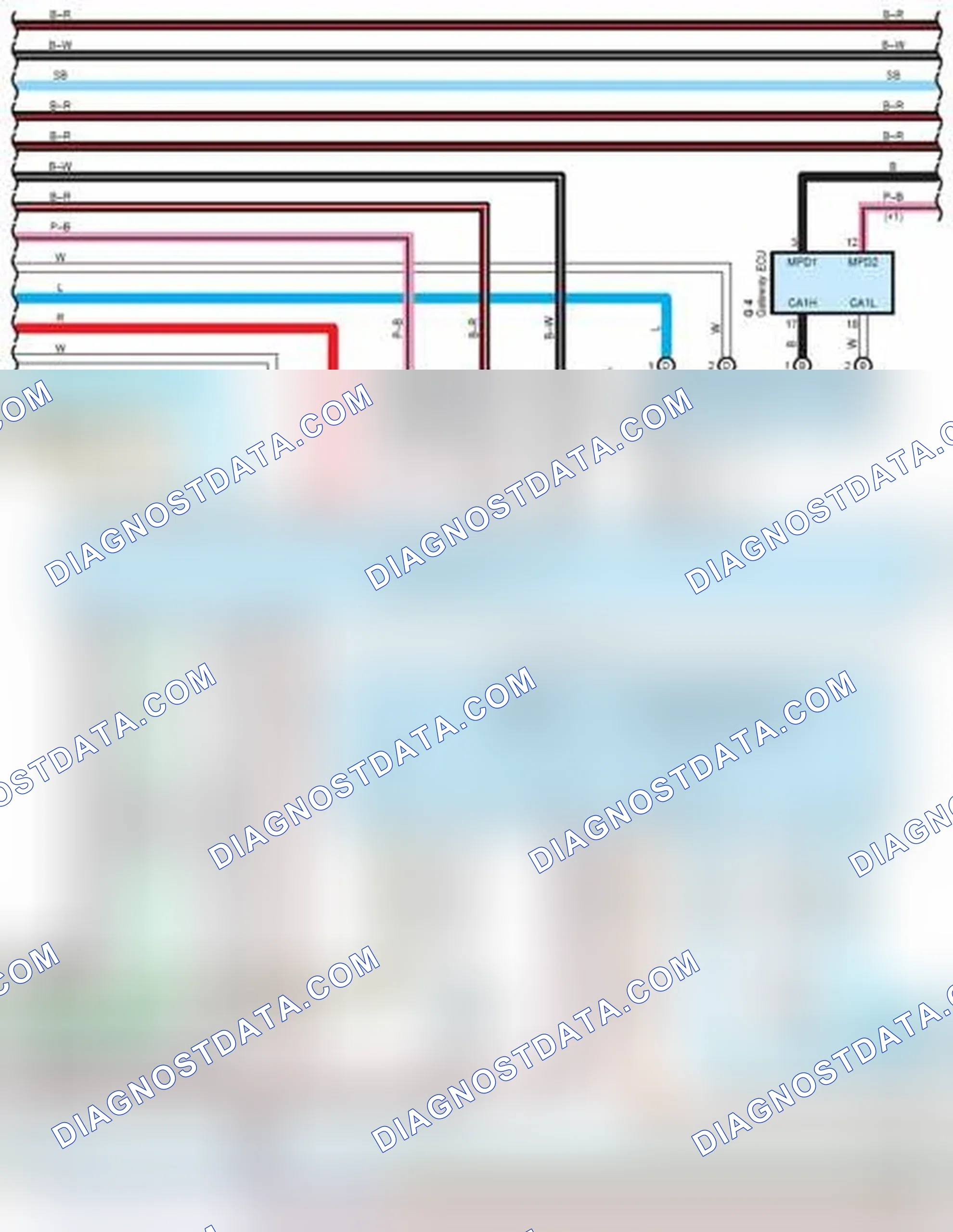 Scheme 49: Engine Control System Wiring Diagram (5 Of 12)