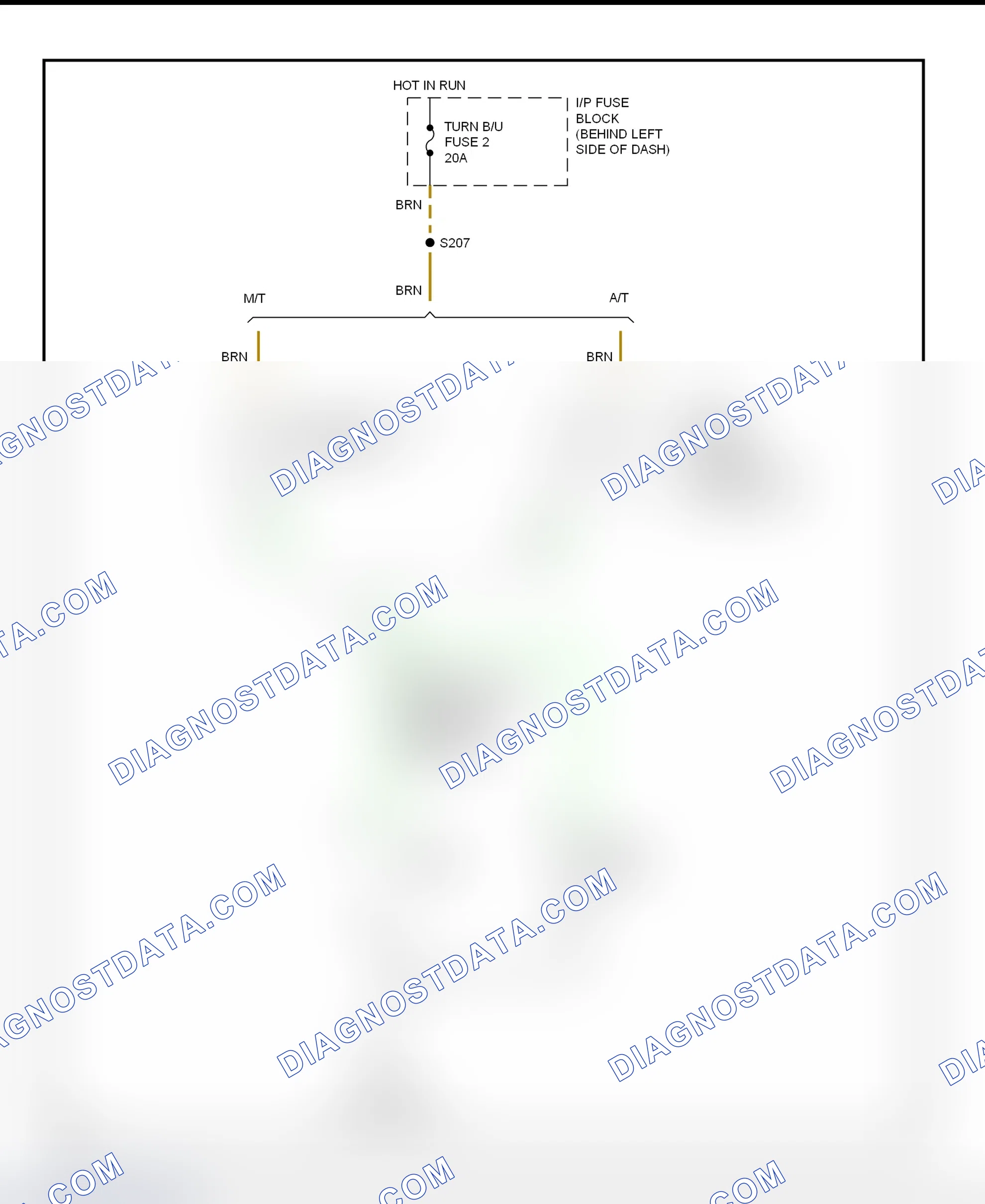 Scheme 49: Back-Up Lights Wiring Diagram (Camaro & Firebird)