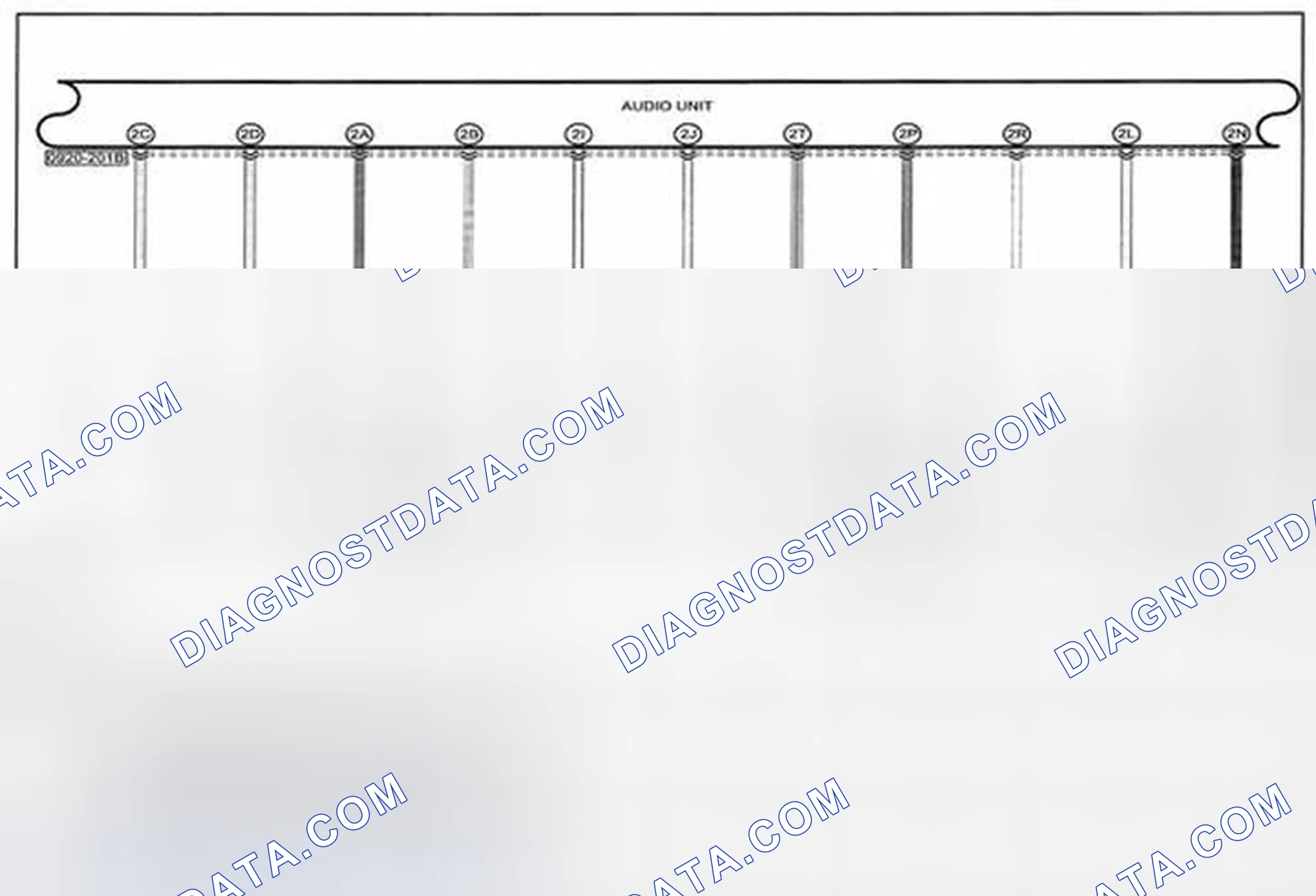 Scheme 292: Audio System (Except Bose® Type Audio) Wiring Diagram - 0920-2e (1 Of 2)