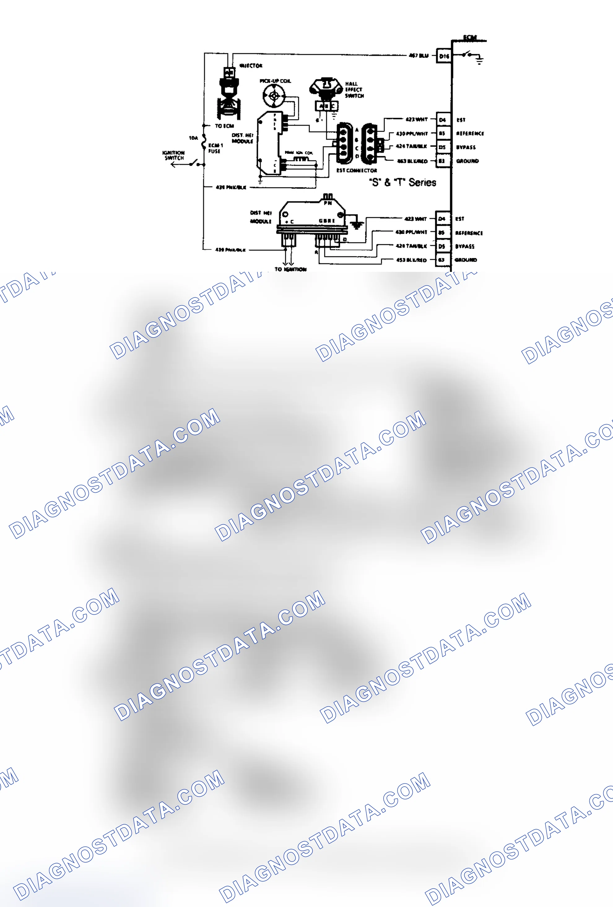 Scheme 56: Chart A4, Injector Circuit Diagnosis (2.5L)