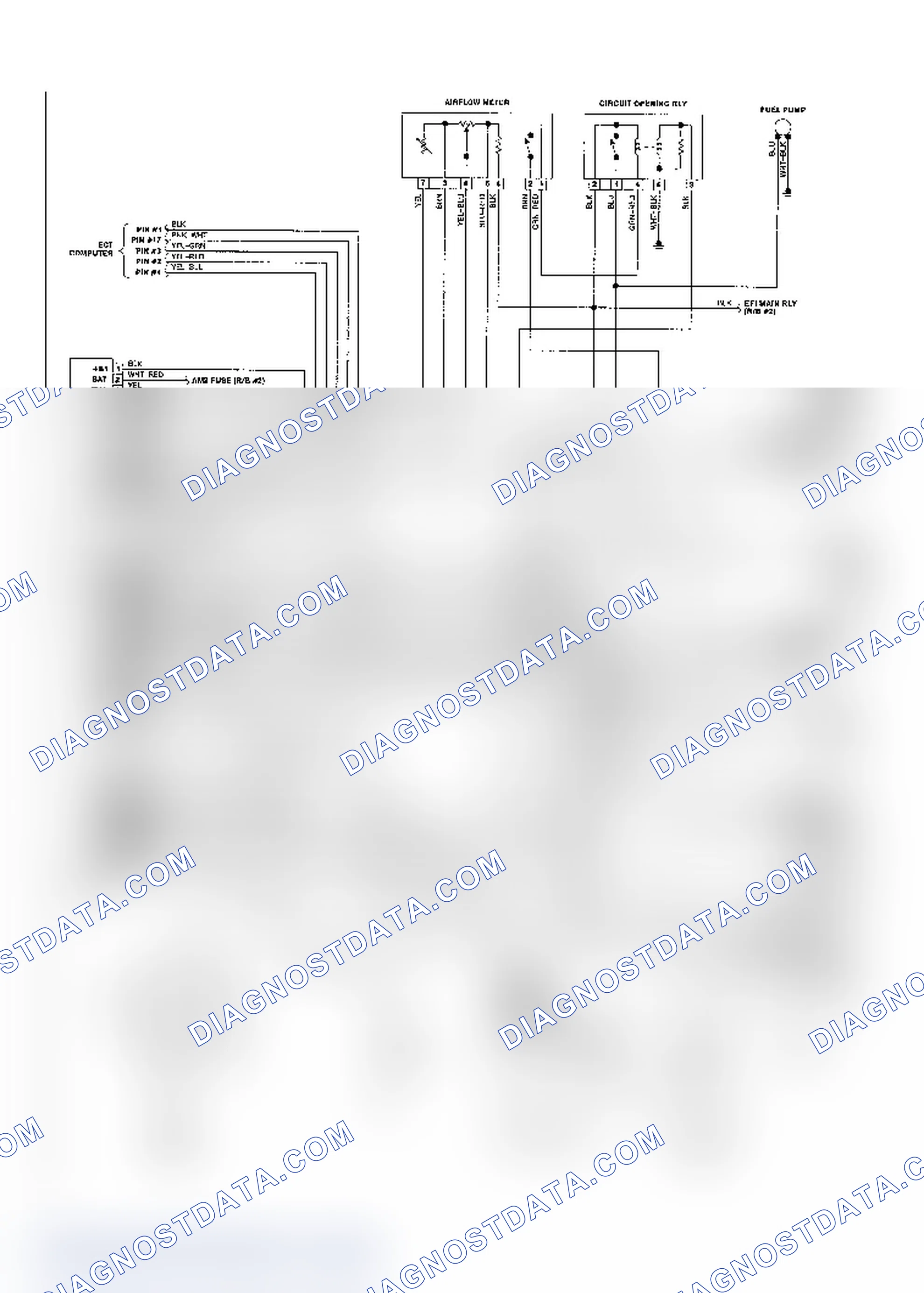 Scheme 160: Wiring Diagram (MR2 4A-GE Engine)
