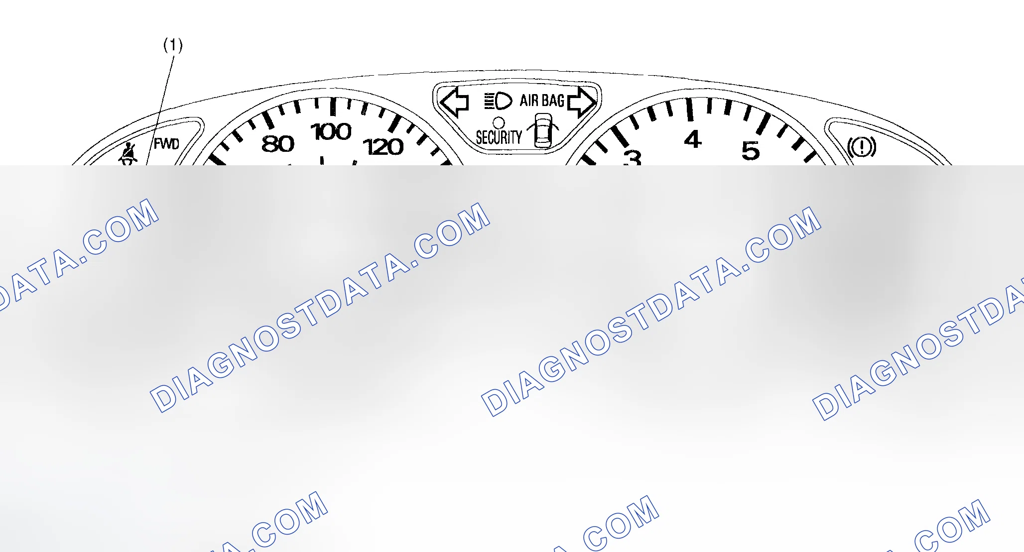 Scheme 300: Identifying ABS Warning Light (Canada)