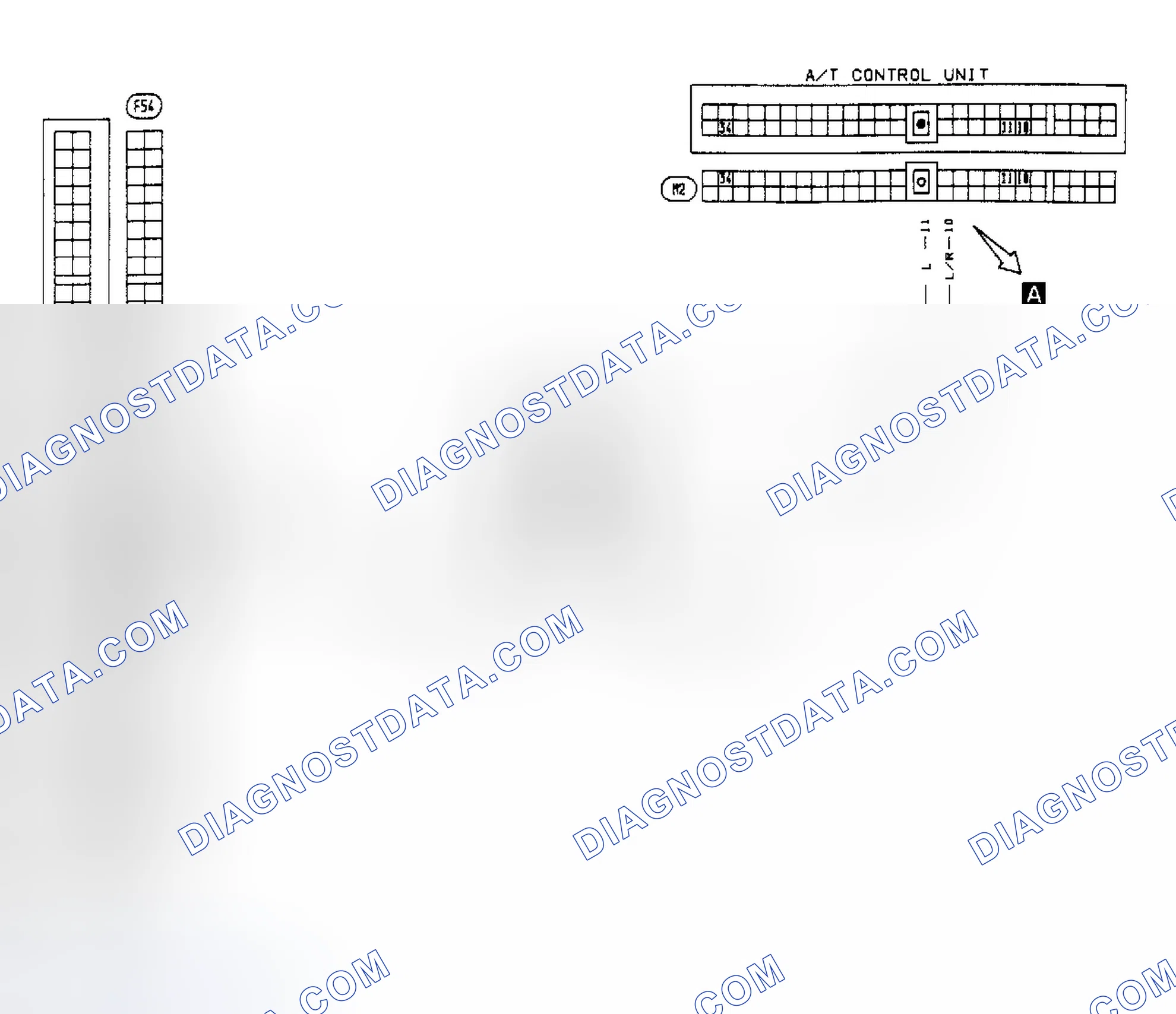 Scheme 55: DTC 54 - AUTOMATIC TRANSMISSION SIGNAL