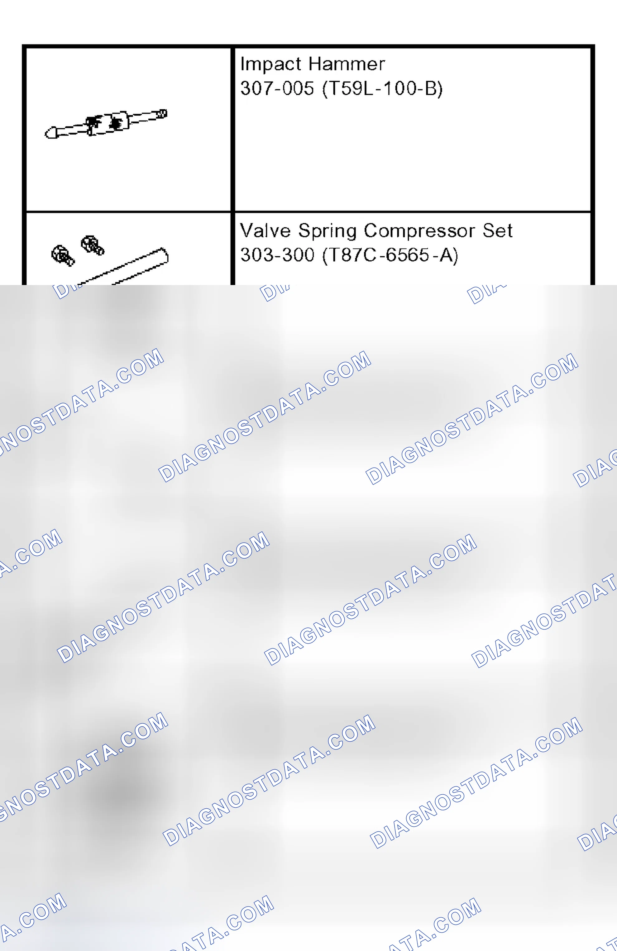 Scheme 827: Special Tool(s)