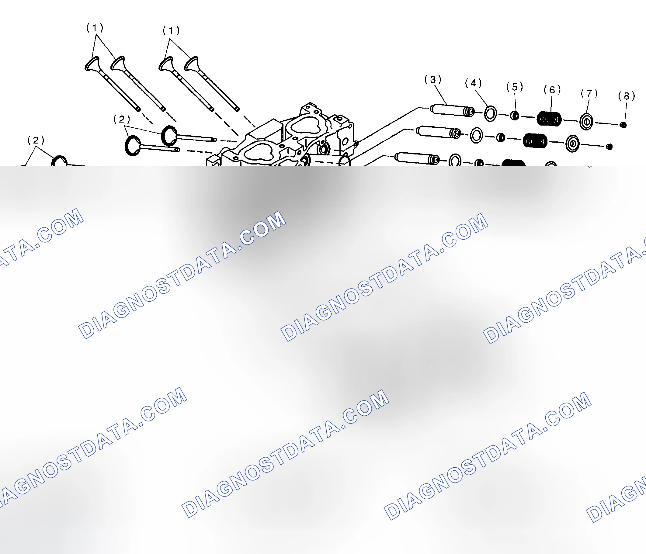 Scheme 22: CYLINDER HEAD AND VALVE ASSEMBLY