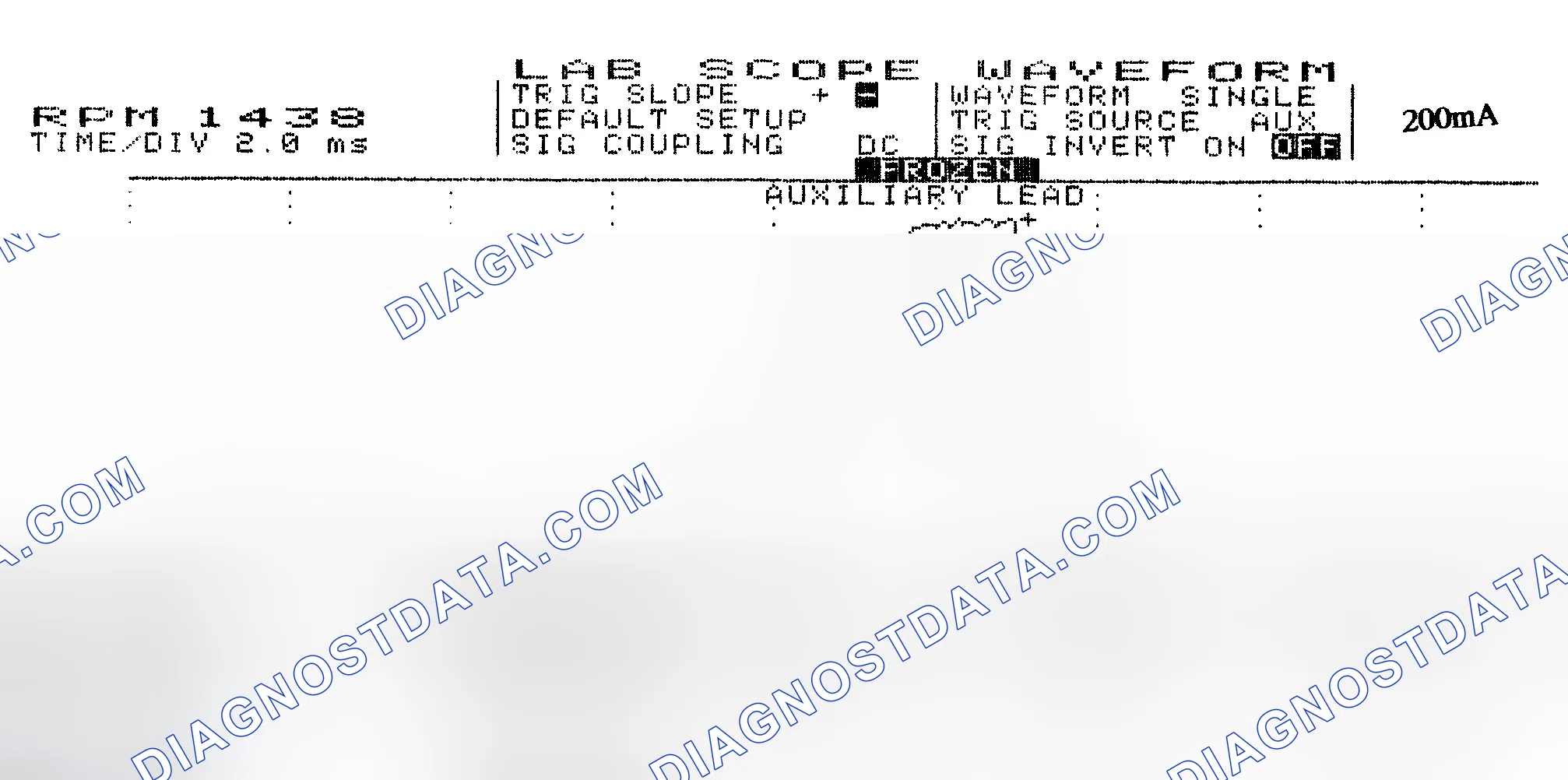 Scheme 15: Single Injector w/Normal Current Flow - Current Pattern