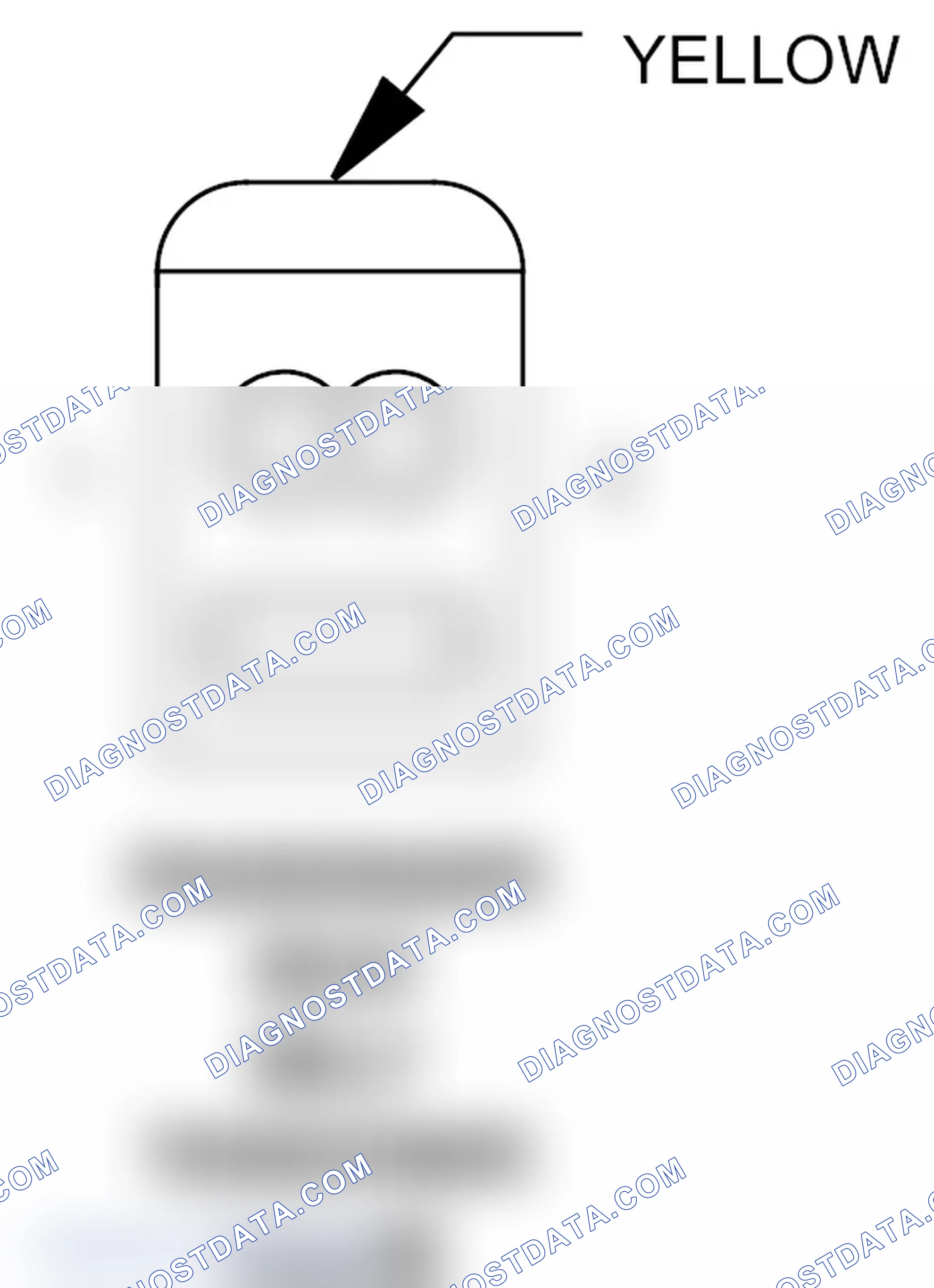 Scheme 183: Passenger Seat Belt Tensioner Squib Connector End View