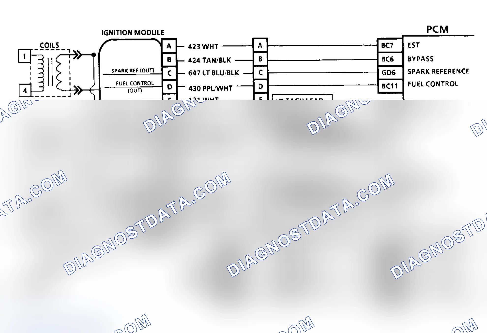 Scheme 9: Ignition System (3.8L)