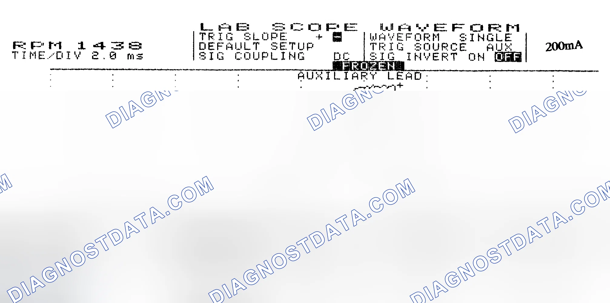 Scheme 15: Single Injector w/Normal Current Flow - Current Pattern
