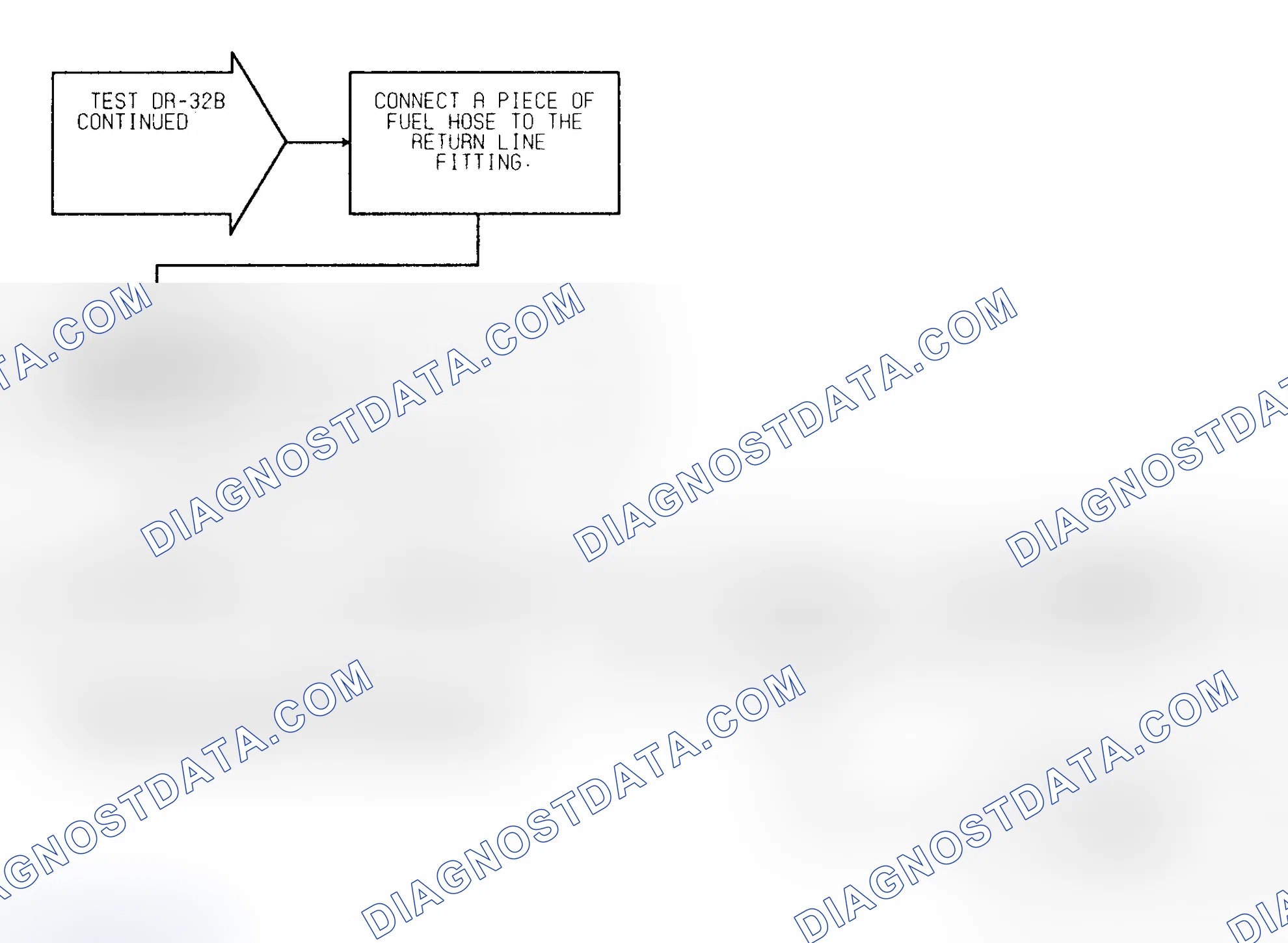 Scheme 434: Test DR-32B (2 of 2) Fuel Pressure Check