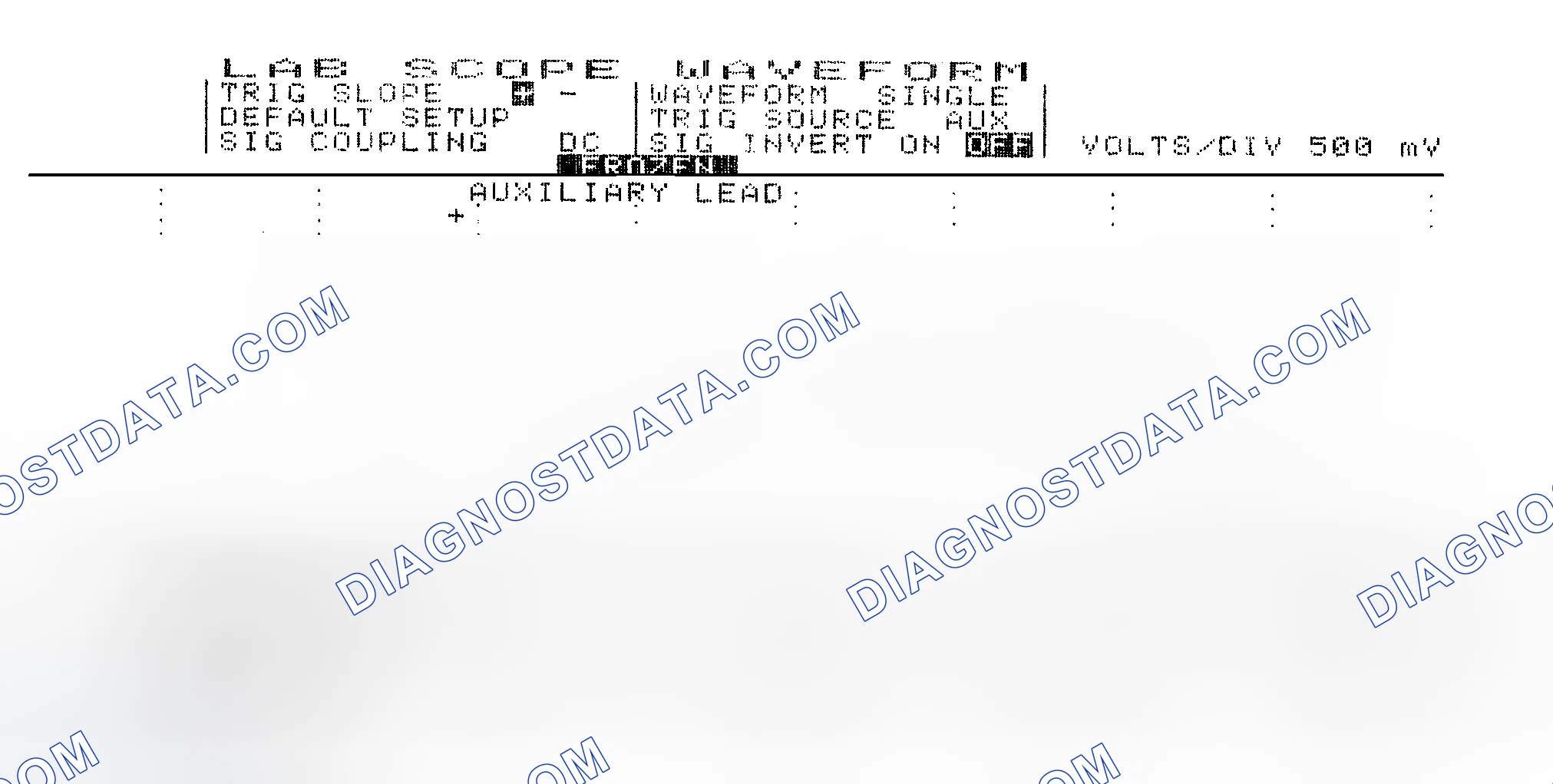 Scheme 14: Single Injector w/Excessive Current Flow - Current Pattern