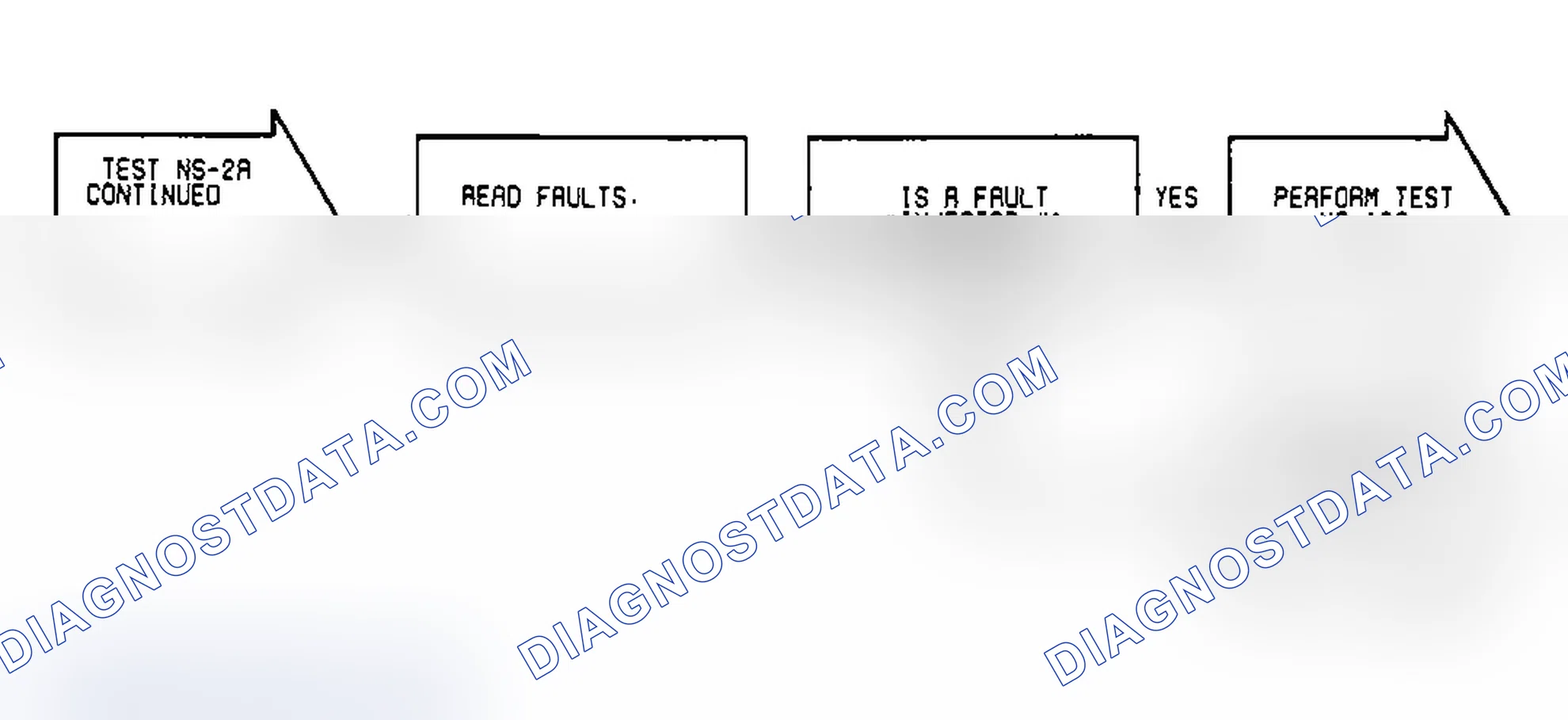 Scheme 13: Test NS-2A: (2 of 2) Fuel Spray & Fault Messages With DRB-II