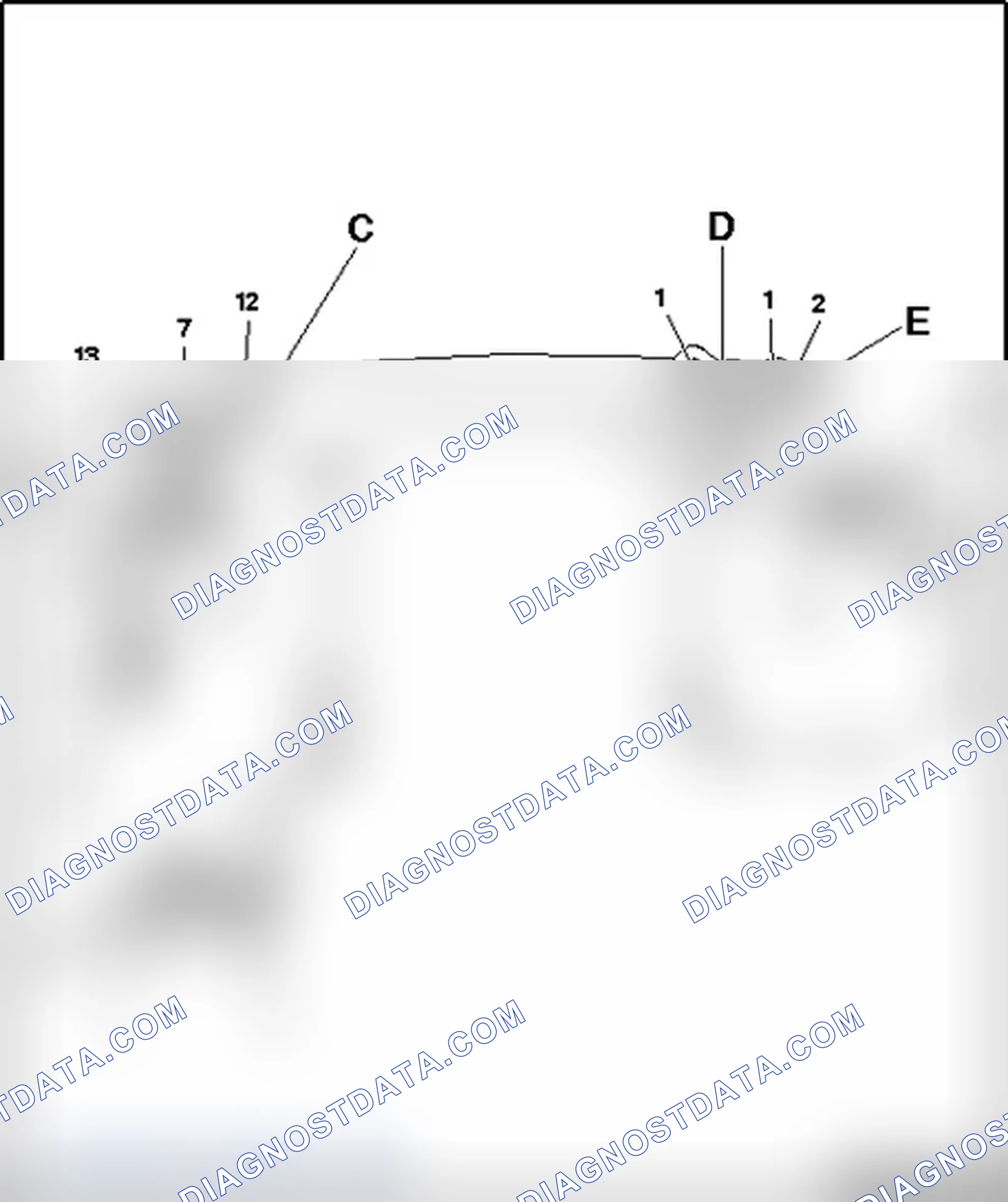 Scheme 239: Terminal assignment at Steering Column Electronic Systems Control Module -J527- (front)