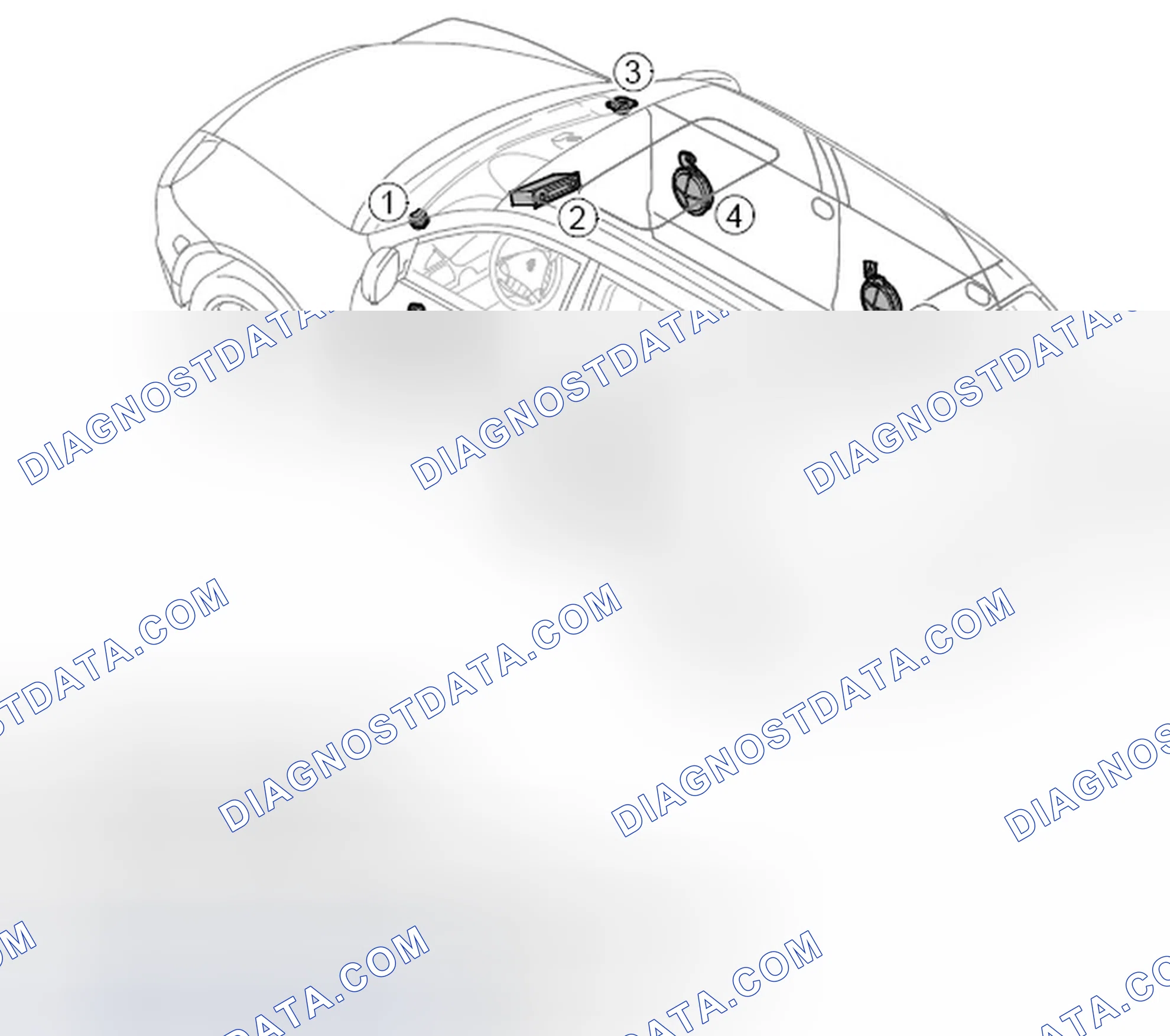 Scheme 54: Component arrangement PCM2/ CDR23 basic sound system