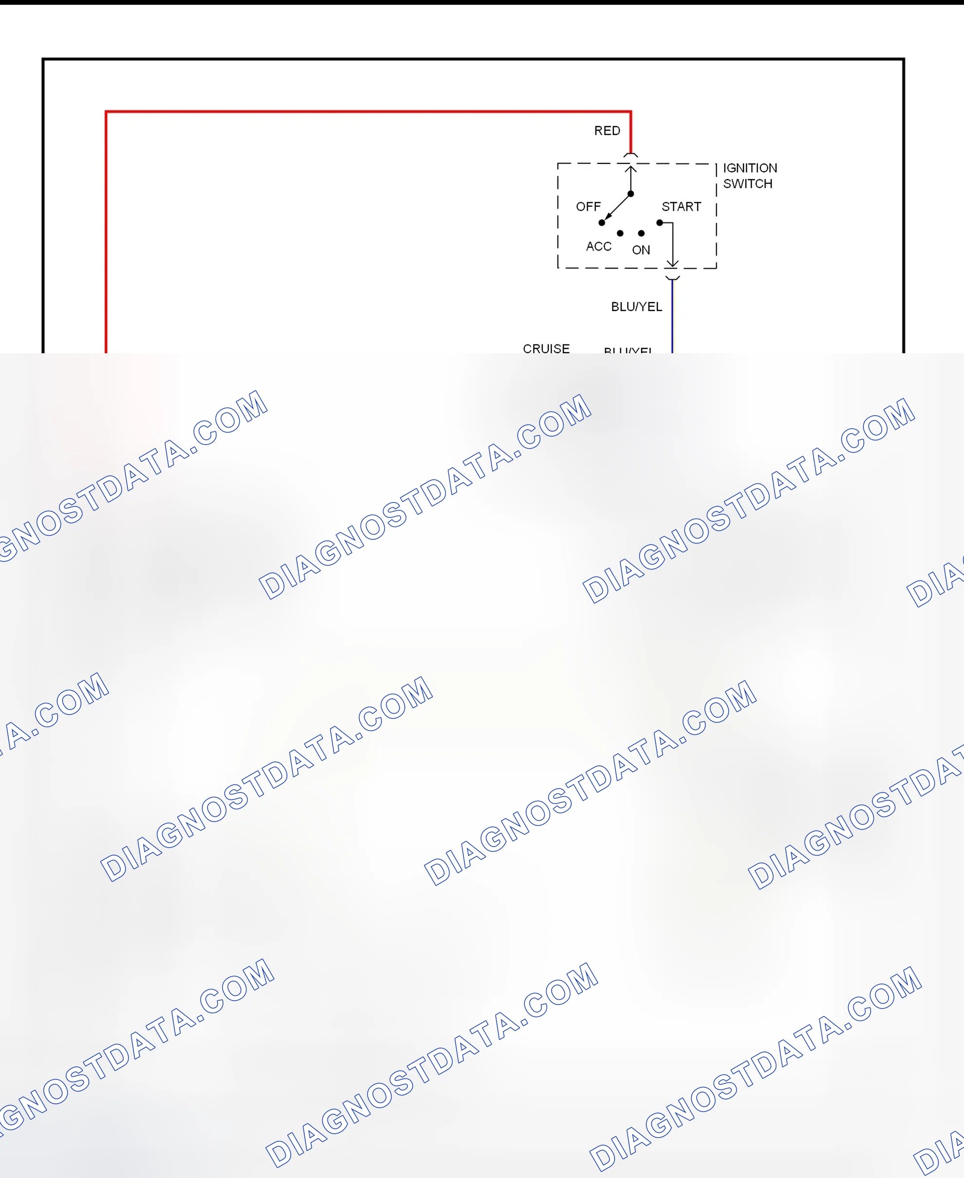 Scheme 2: Starting System Wiring Diagram (MPV)