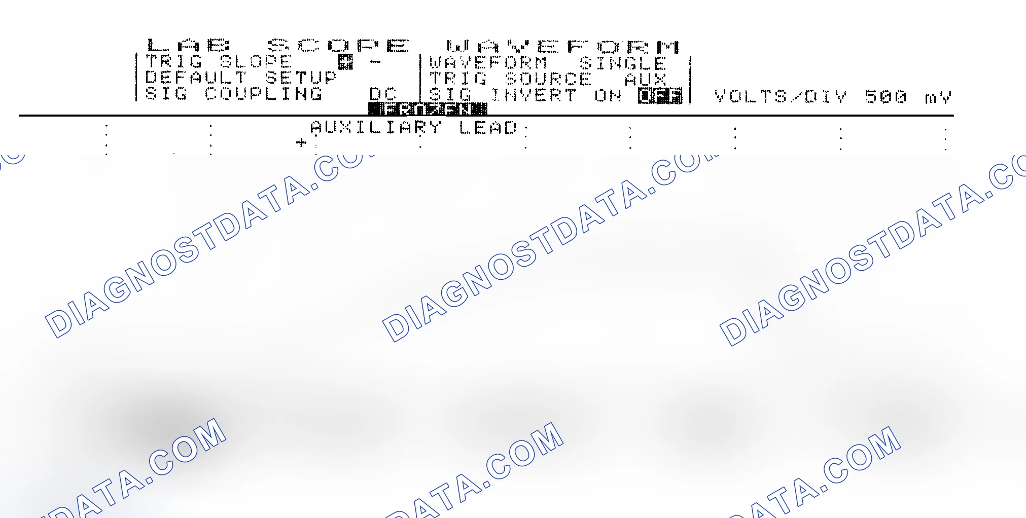 Scheme 14: Single Injector w/Excessive Current Flow - Current Pattern