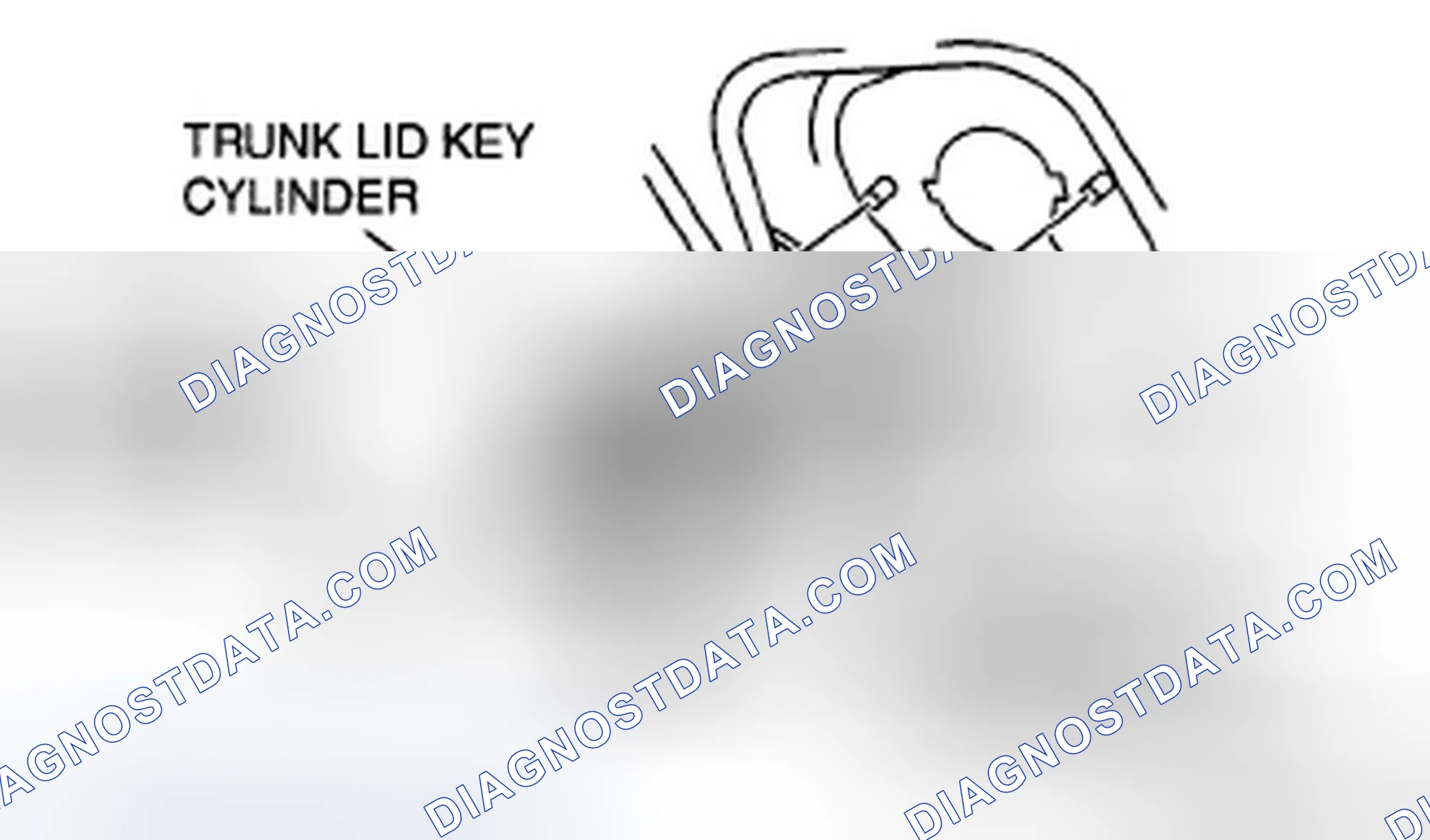 Scheme 52: TRUNK LID KEY CYLINDER REMOVAL/INSTALLATION