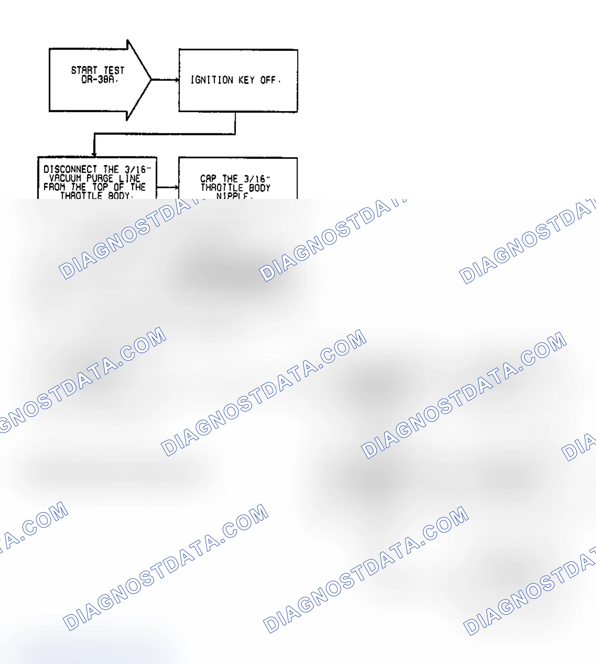Scheme 352: Test DR-38A: Diagnostic Flow Chart (1 of 2)