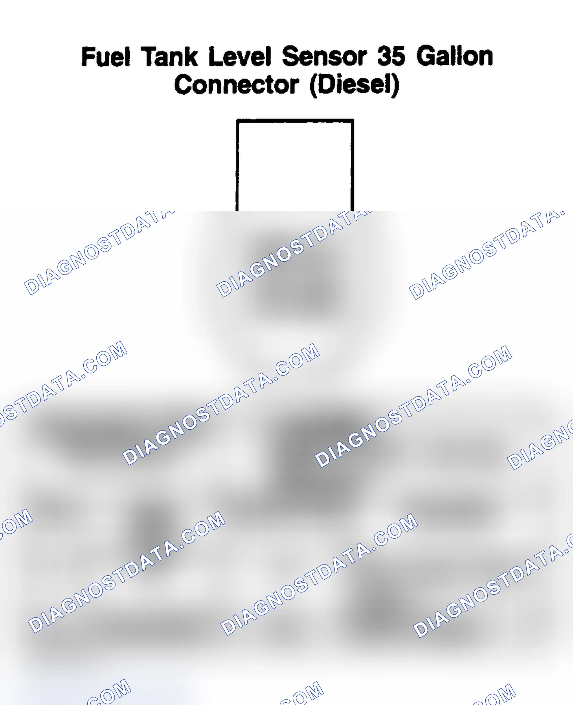 Scheme 166: FUEL TANK LEVEL SENSOR (35-GALLON TANK - DIESEL)