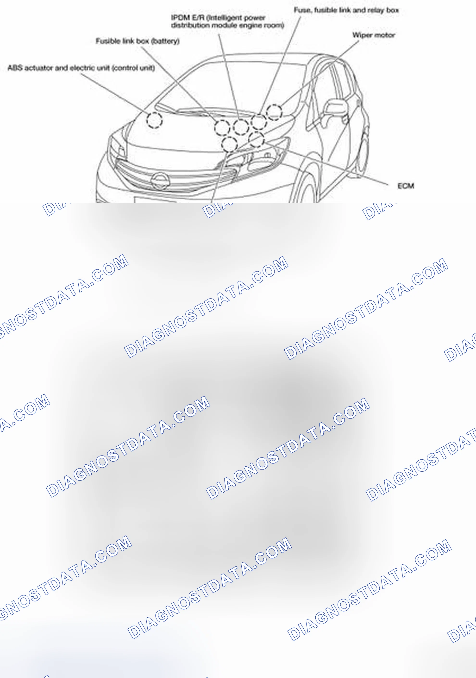 Scheme 16: ENGINE COMPARTMENT
