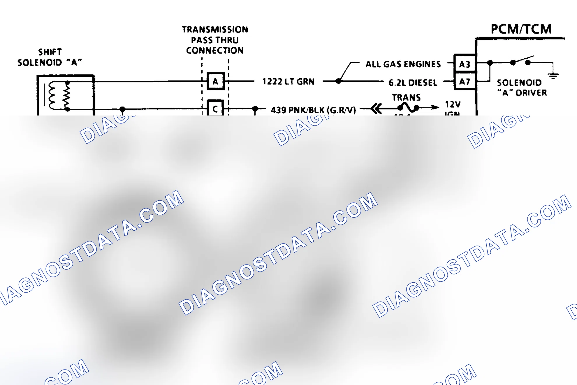 Scheme 297: CODE 82, QDM FAULT SOLENOID "A" - LT. TRUCK