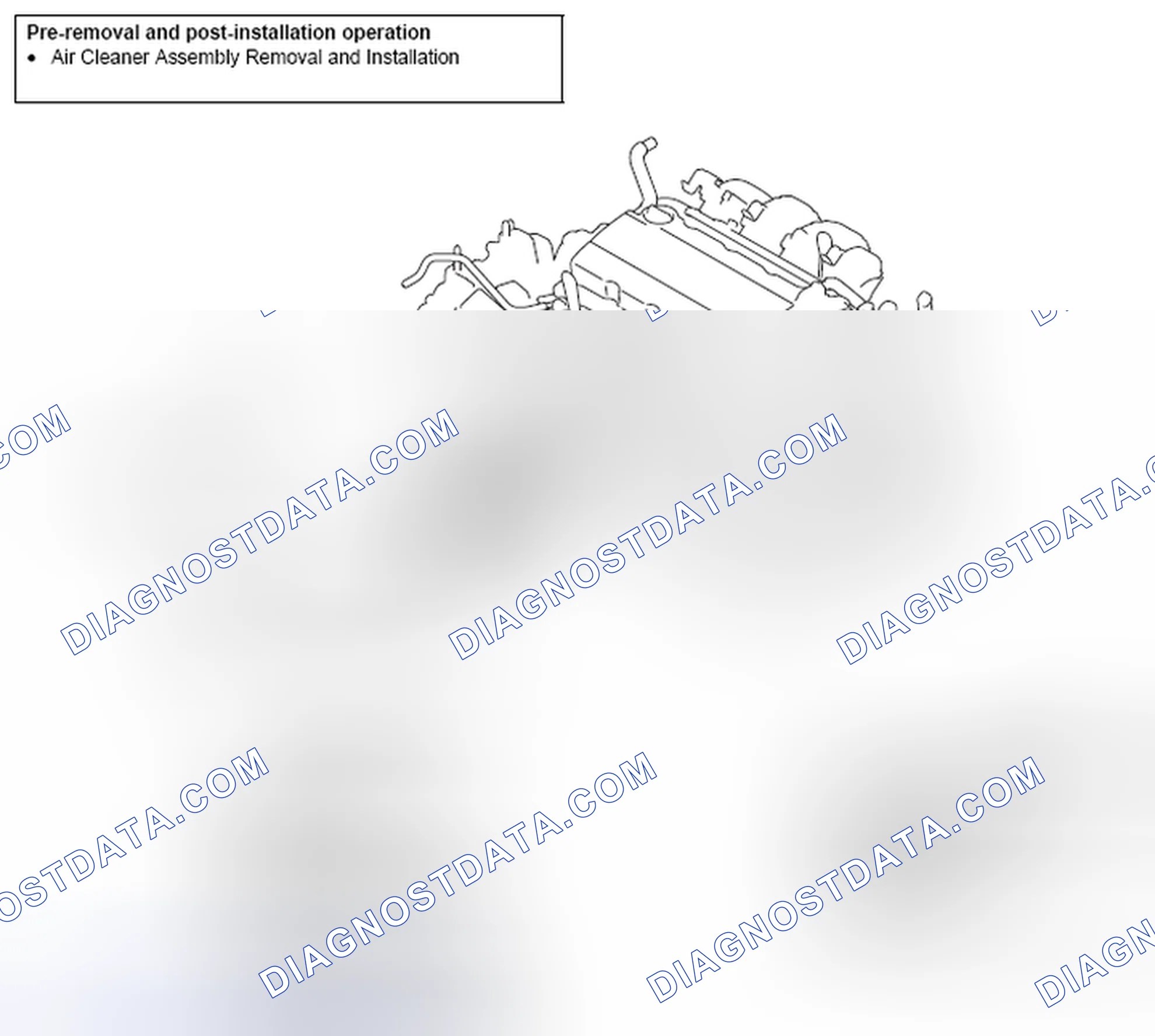 Scheme 17: REMOVAL AND INSTALLATION - 2.0L ENGINE NON-TURBO, 2.4L ENGINE