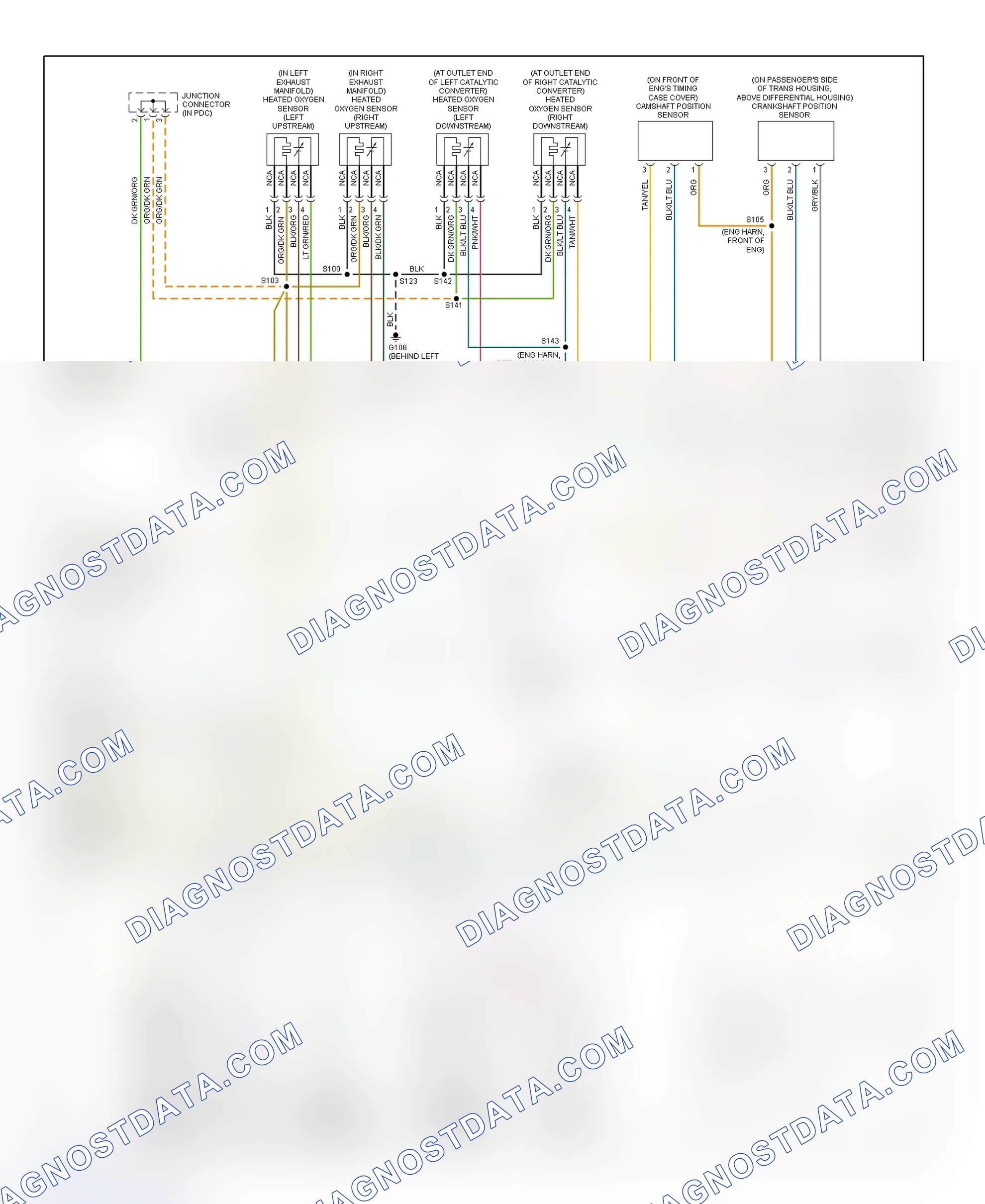Scheme 26: PCM Wiring Diagram (Concorde & Intrepid - 3.2L, & LHS & 300M - 3.5L - 2 Of 3)