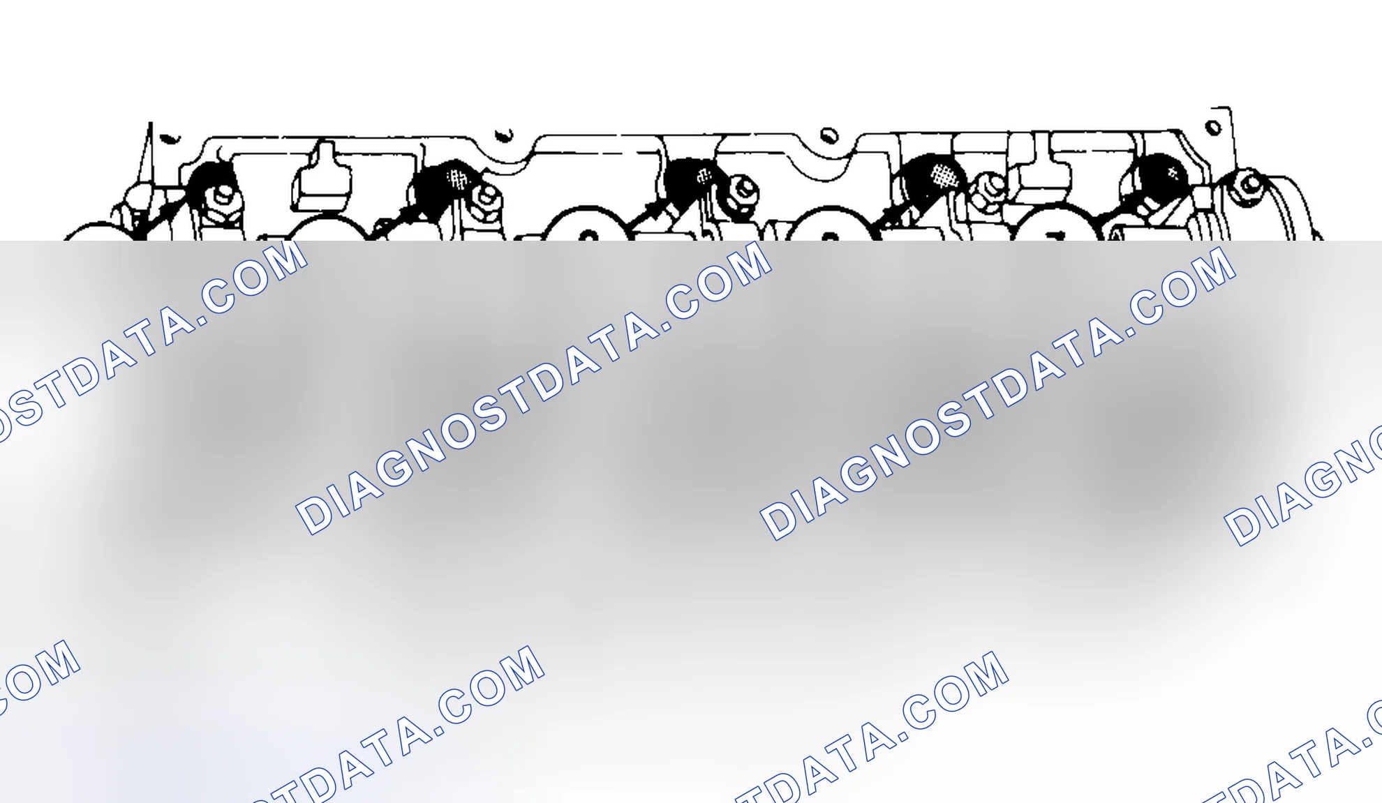Scheme 7: Typical Cylinder Head Tightening or Loosening Sequence