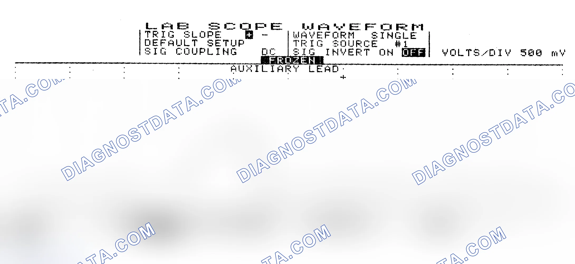 Scheme 10: Single Injector w/Excessive Current Flow - Current Pattern