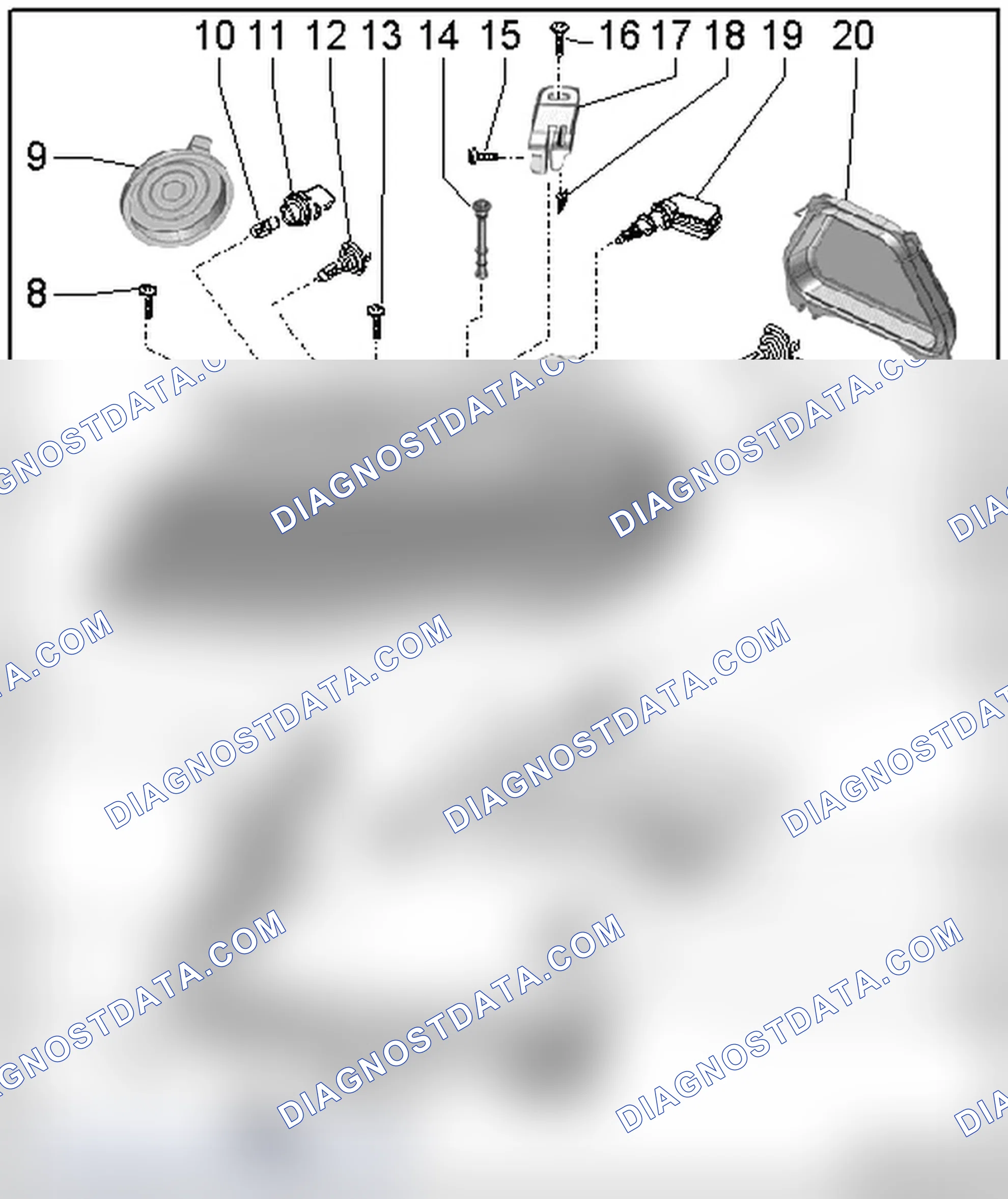 Scheme 9: HALOGEN HEADLAMPS OVERVIEW, THROUGH 10.08