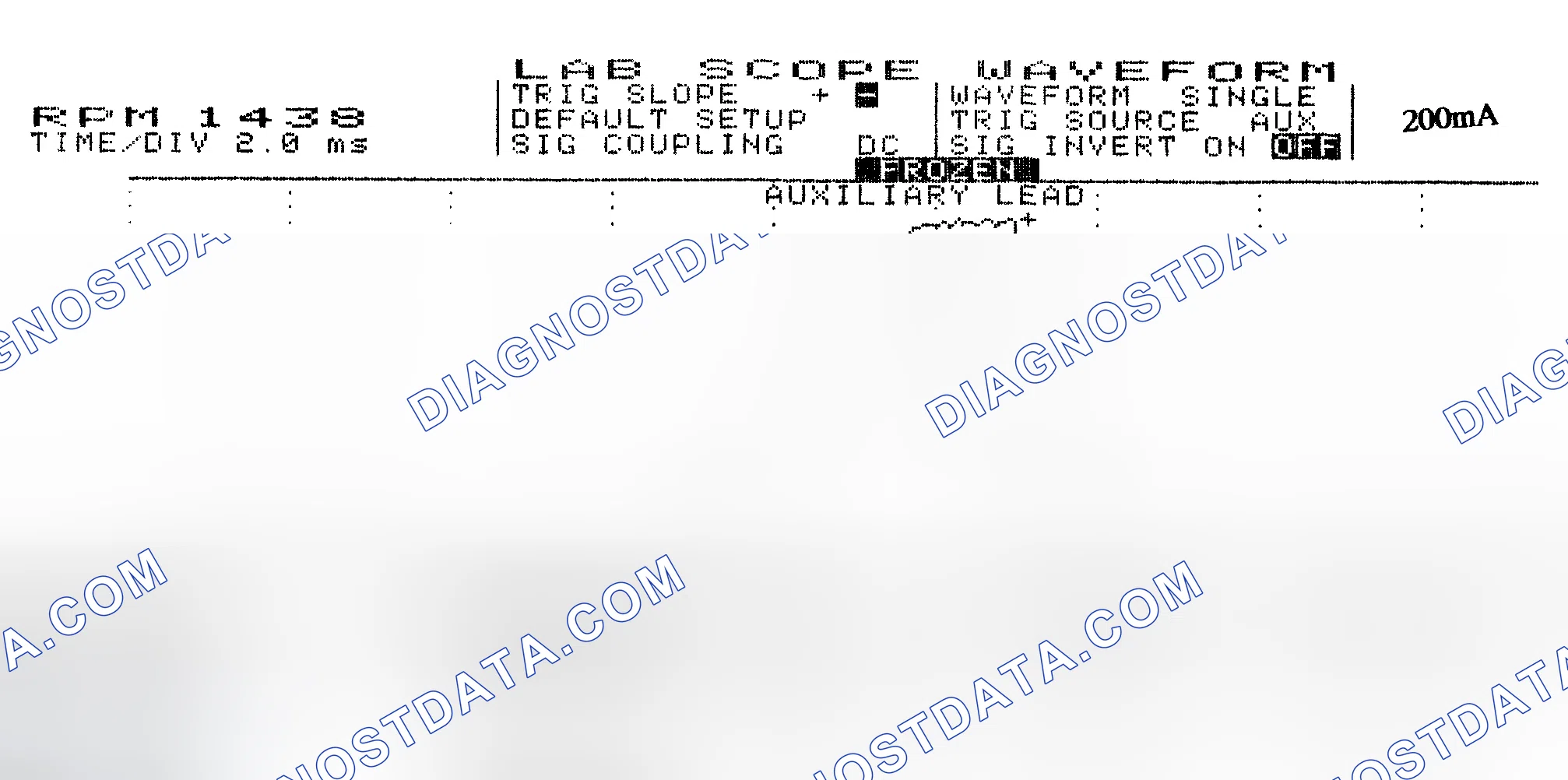 Scheme 15: Single Injector w/Normal Current Flow - Current Pattern