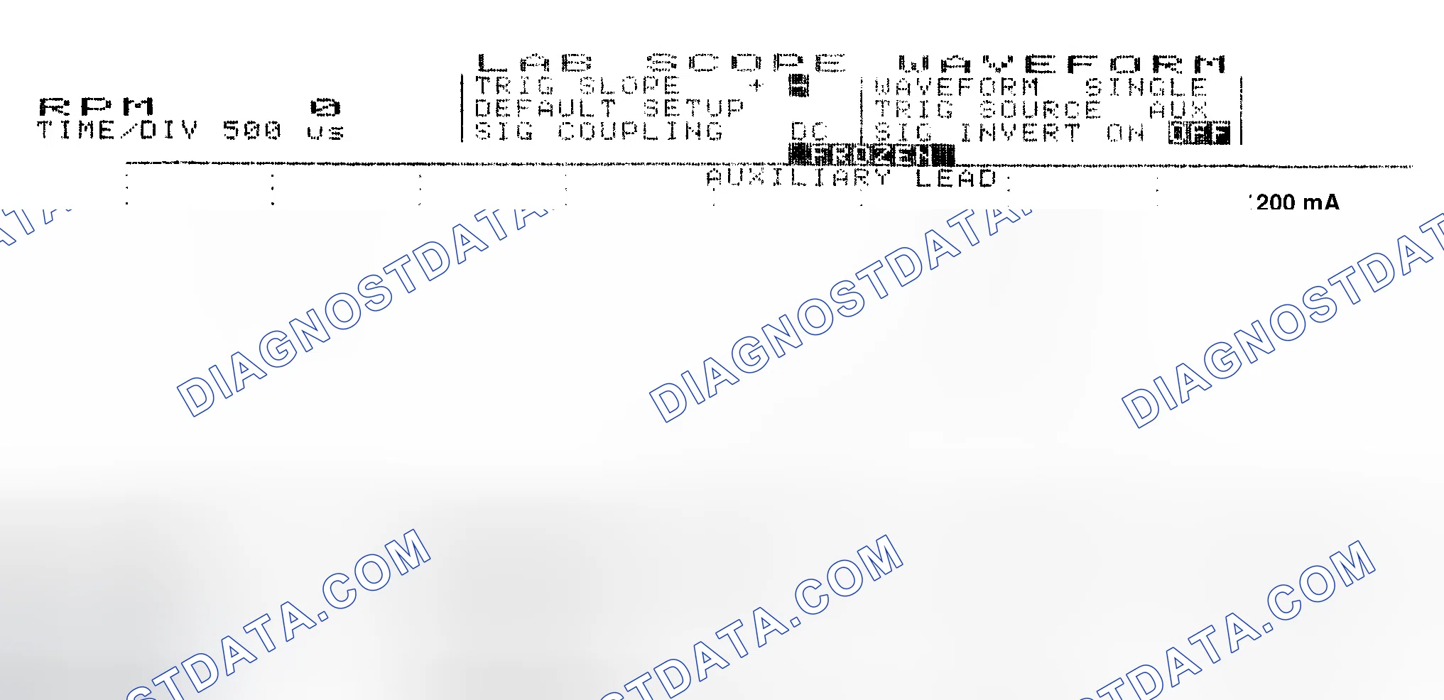 Scheme 17: Single Injector w/Normal Current Flow - Current Pattern
