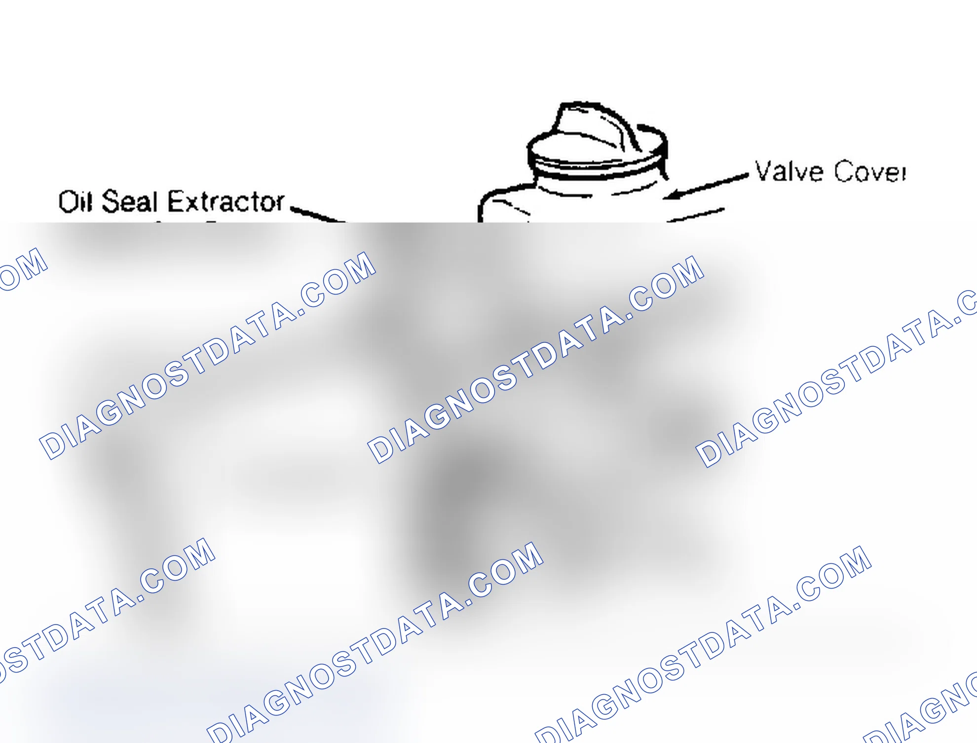 Scheme 18: Removing Camshaft Oil Seal