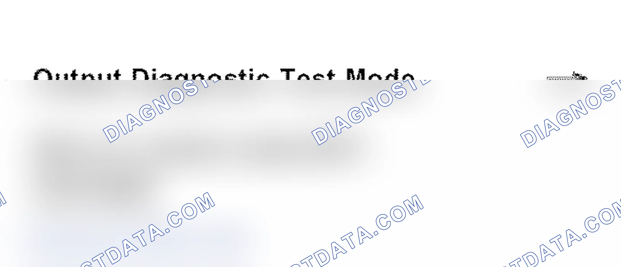 Scheme 38: V.A.G 1551 Scan Tool Display - Output Diagnostic Test Mode (DTM) (4 Of 7)