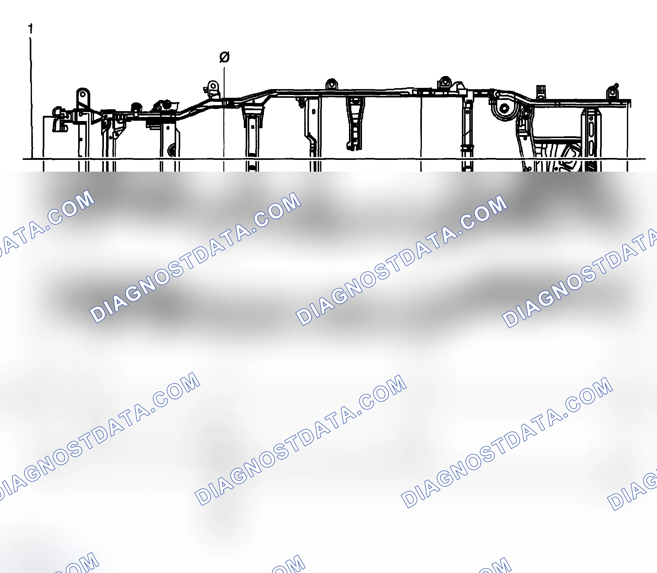Scheme 1: Dimensions - Frame (1500 Suburban/Yukon XL 2WD/4WD)