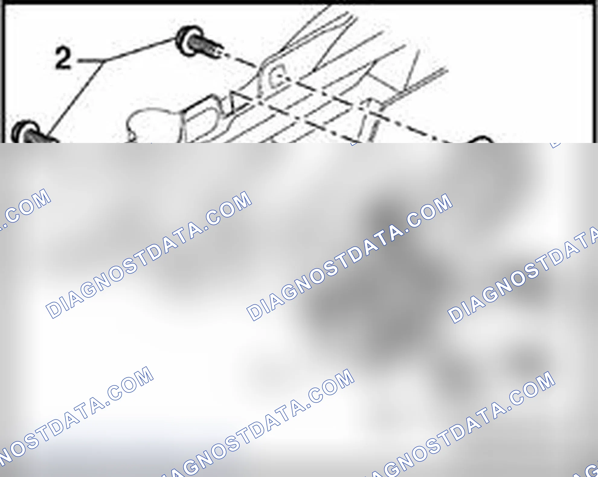 Scheme 23: Removing and installing lower part of hood lock