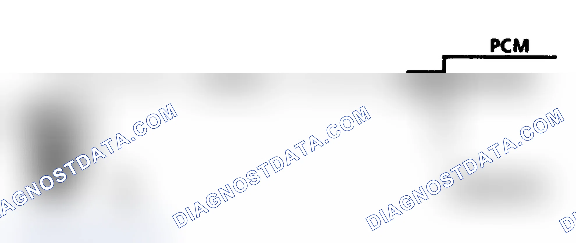 Scheme 45: Code 43 Schematic (5.7L) Knock Sensor Without Spark Module (Single Sensor)
