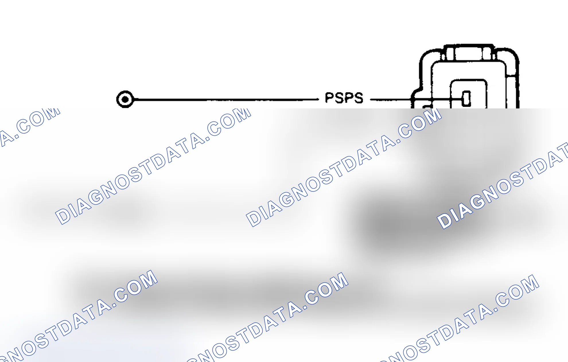 Scheme 104: Power Steering Pressure Switch (PSPS) Circuit