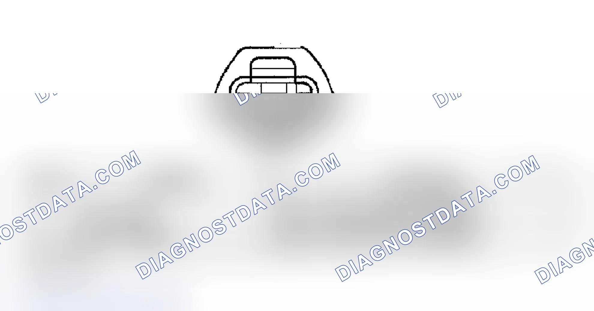 Scheme 780: FUEL PUMP MOTOR CONNECTOR END VIEW