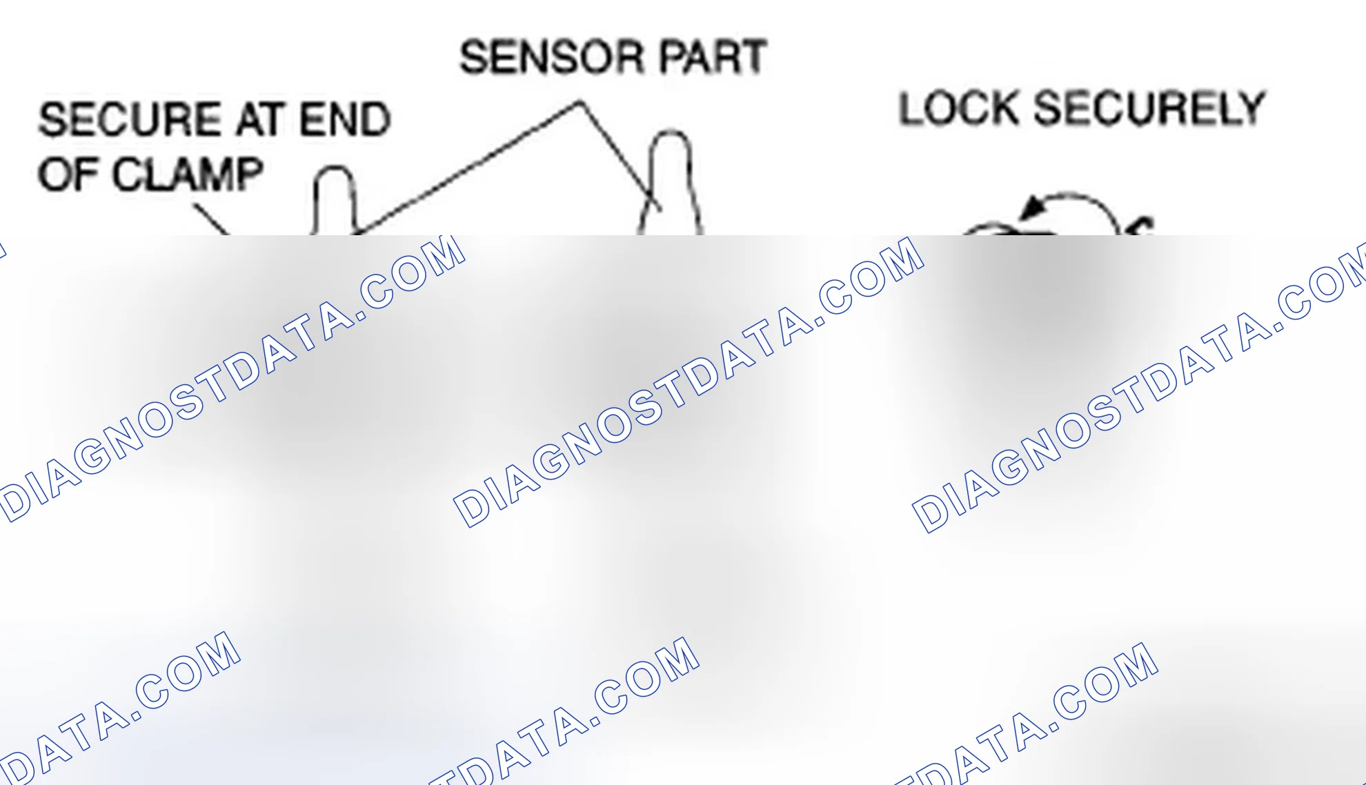 Scheme 128: Evaporator Temperature Sensor Assembly Note