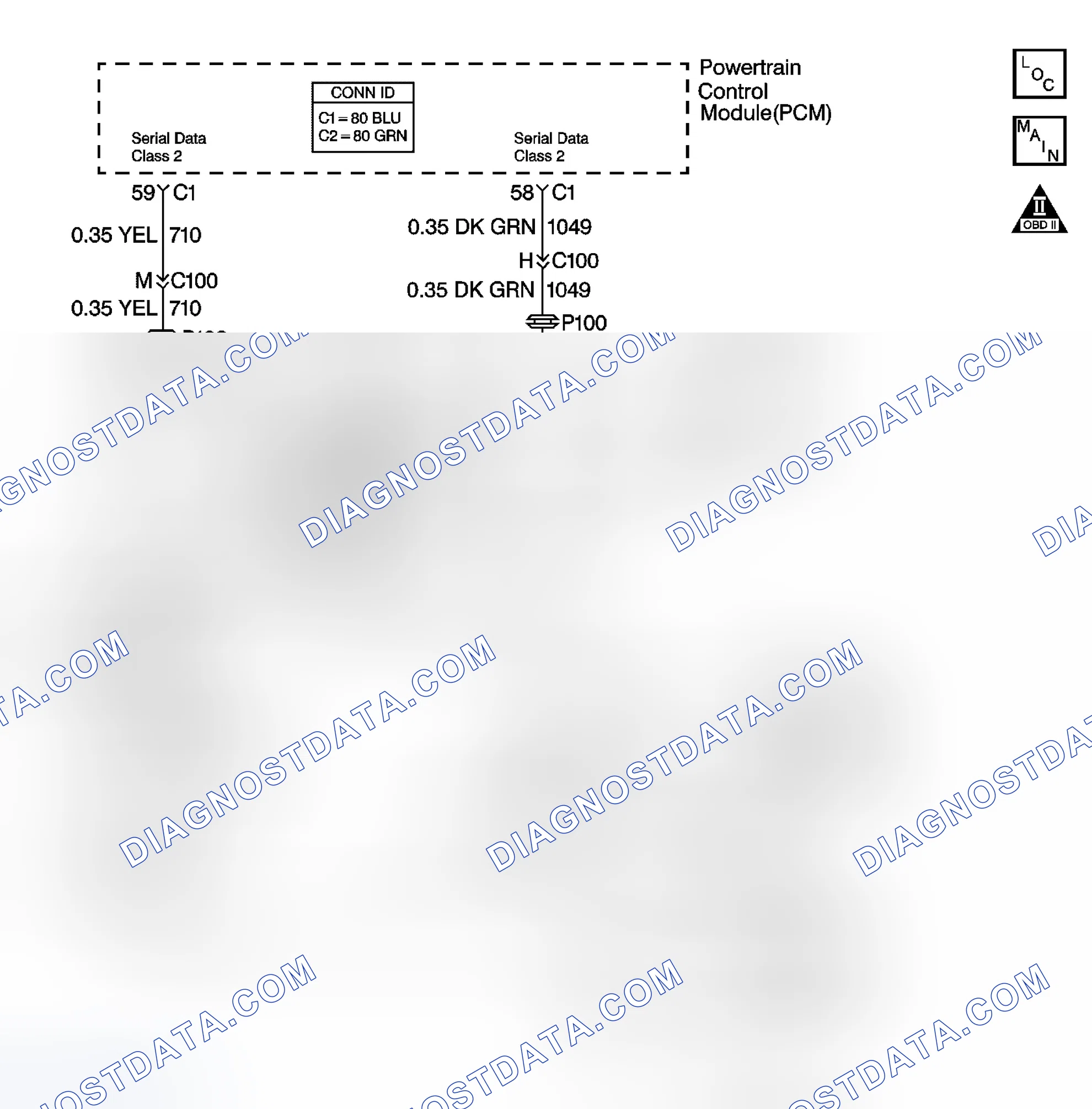 Scheme 471: Tow/Haul Switch/Indicator Always On or Inoperative