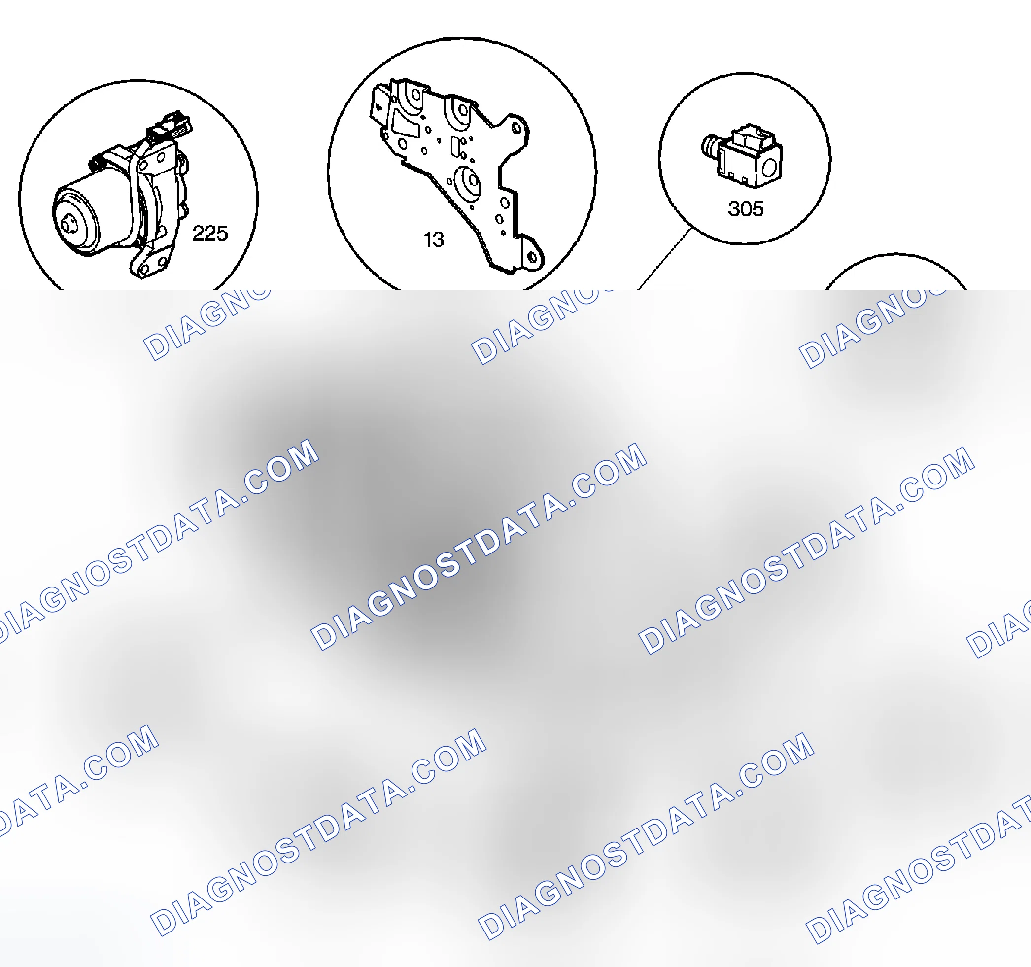 Scheme 307: Automatic Transmission Electronic Component Views
