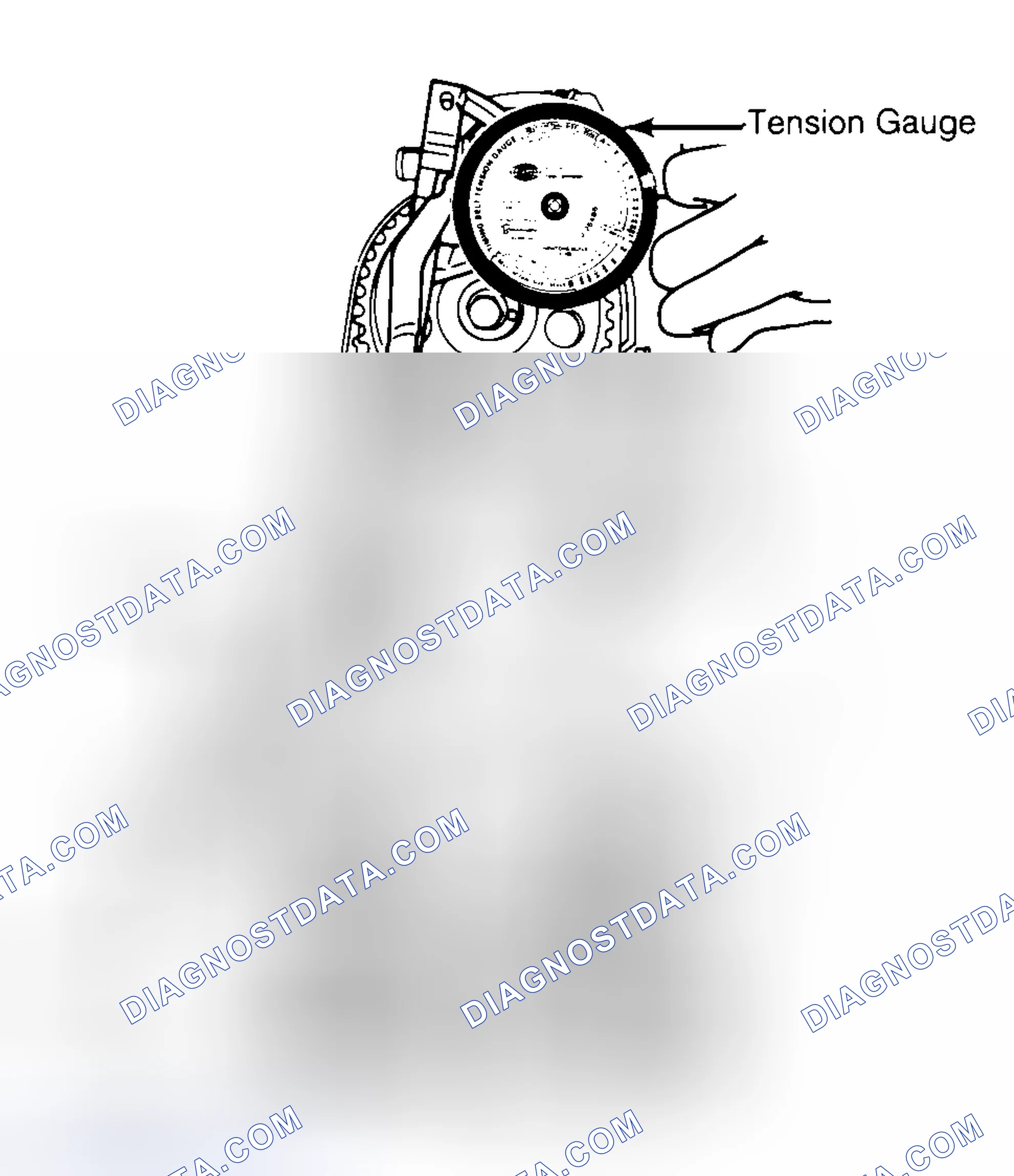 Scheme 3: Adjusting Typical Timing Belt Tension